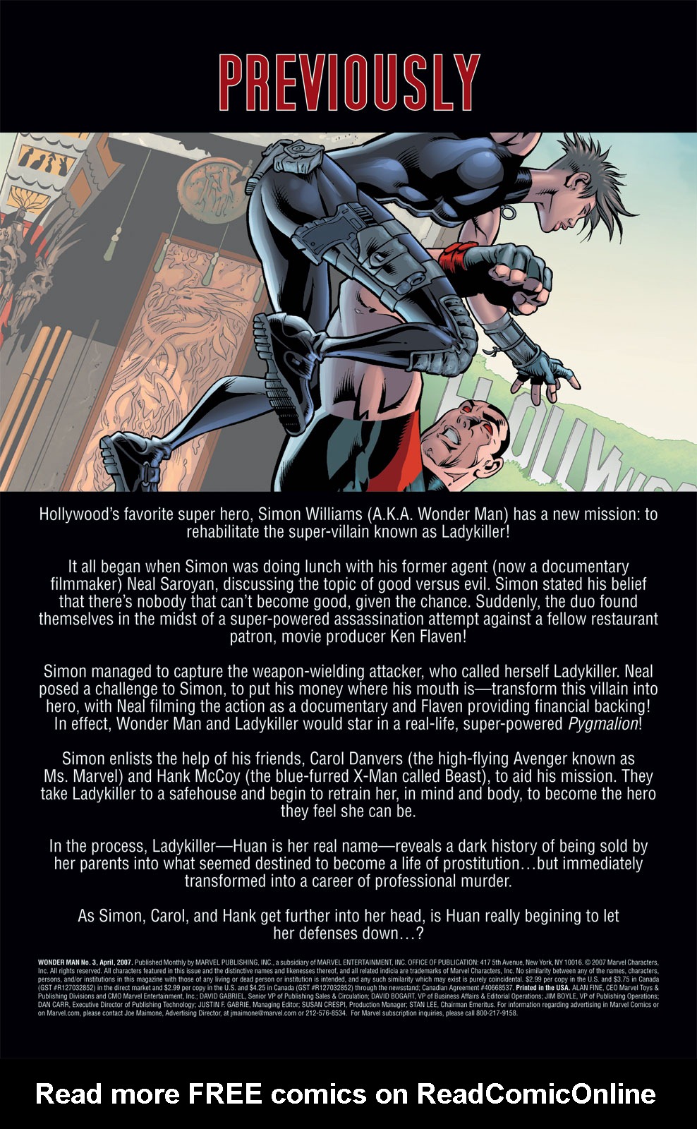 Read online Wonder Man (2007) comic -  Issue #3 - 2