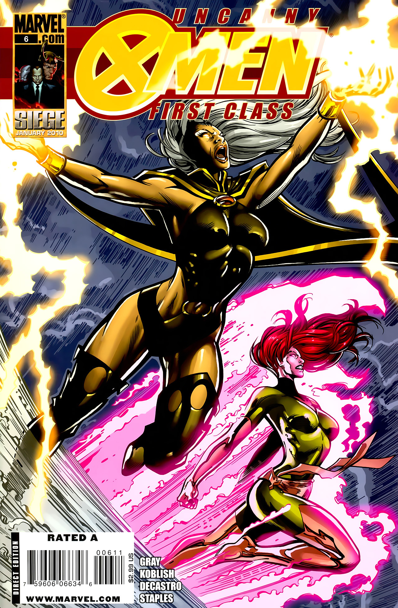 Read online Uncanny X-Men: First Class comic -  Issue #6 - 1