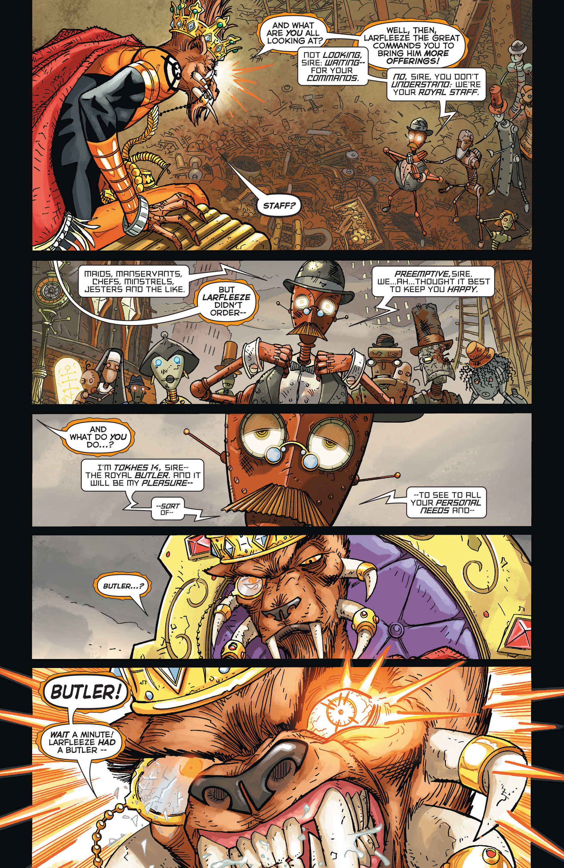 Read online Larfleeze comic -  Issue #8 - 5