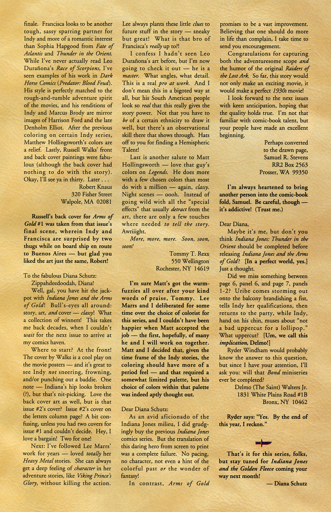 Read online Indiana Jones and the Arms of Gold comic -  Issue #4 - 29