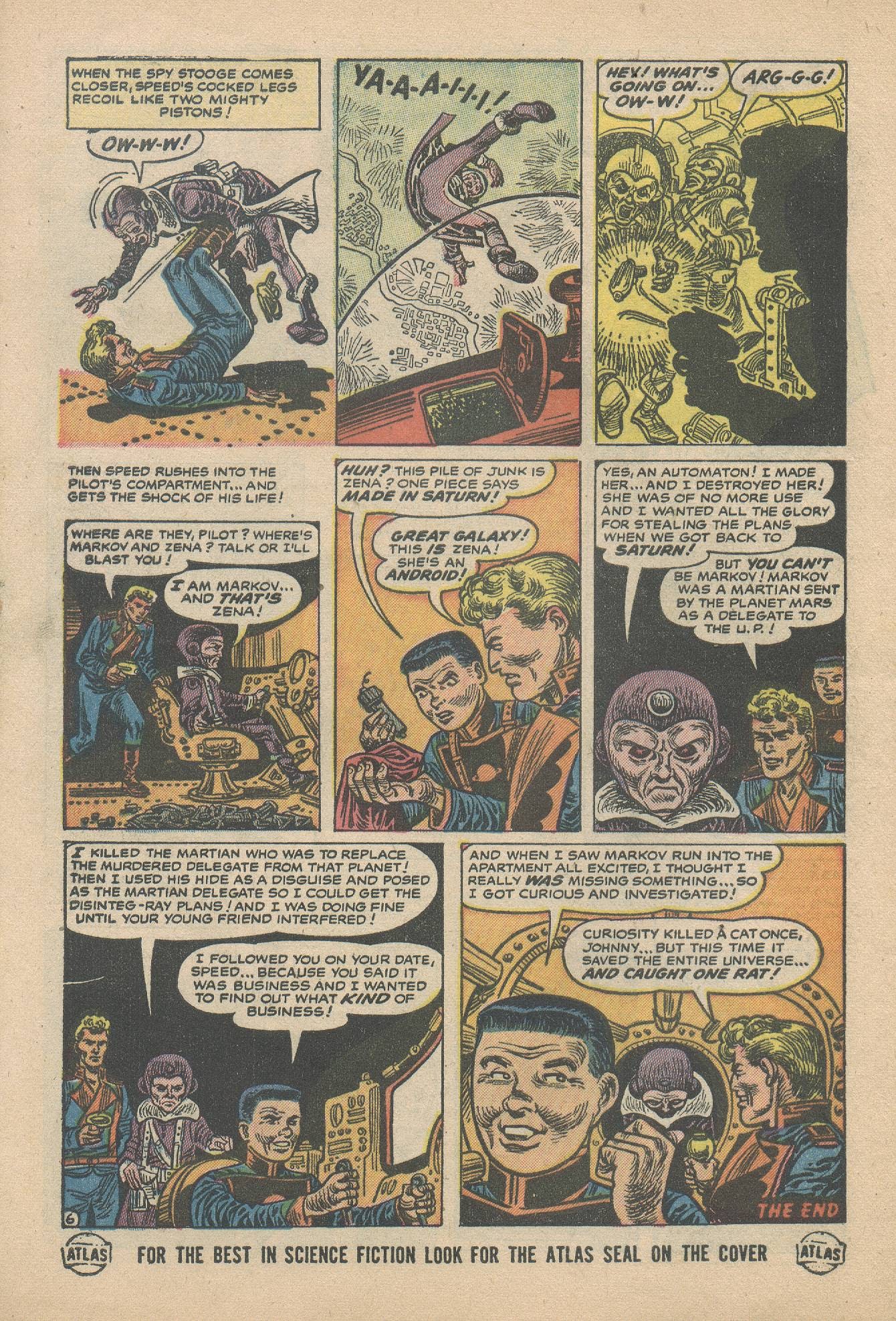 Read online Speed Carter, Spaceman comic -  Issue #1 - 32