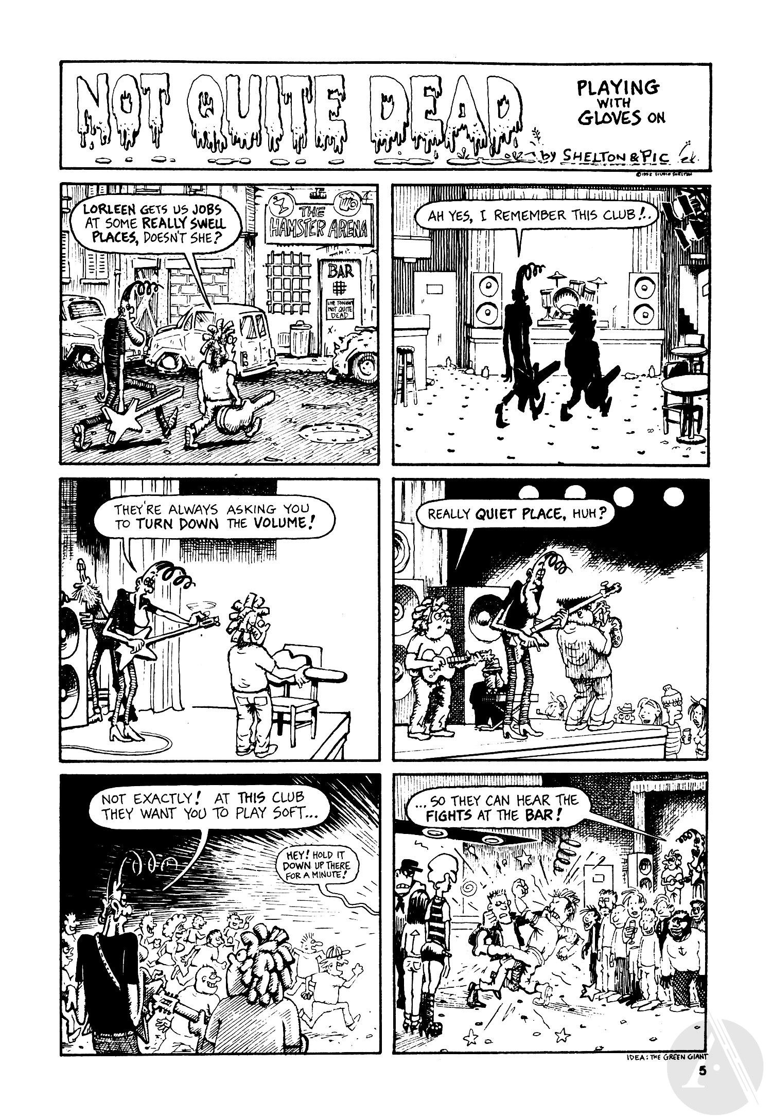 Read online Not Quite Dead comic -  Issue #4 - 7