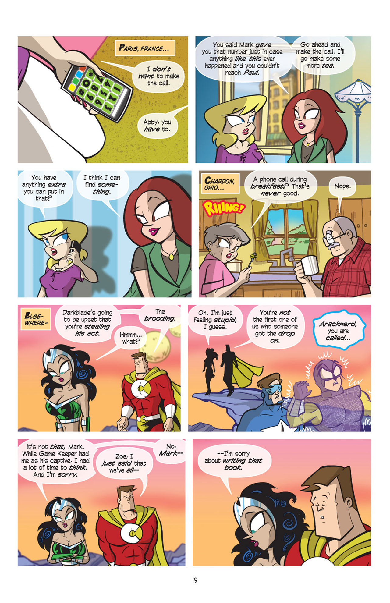 Read online Love and Capes comic -  Issue #8 - 21