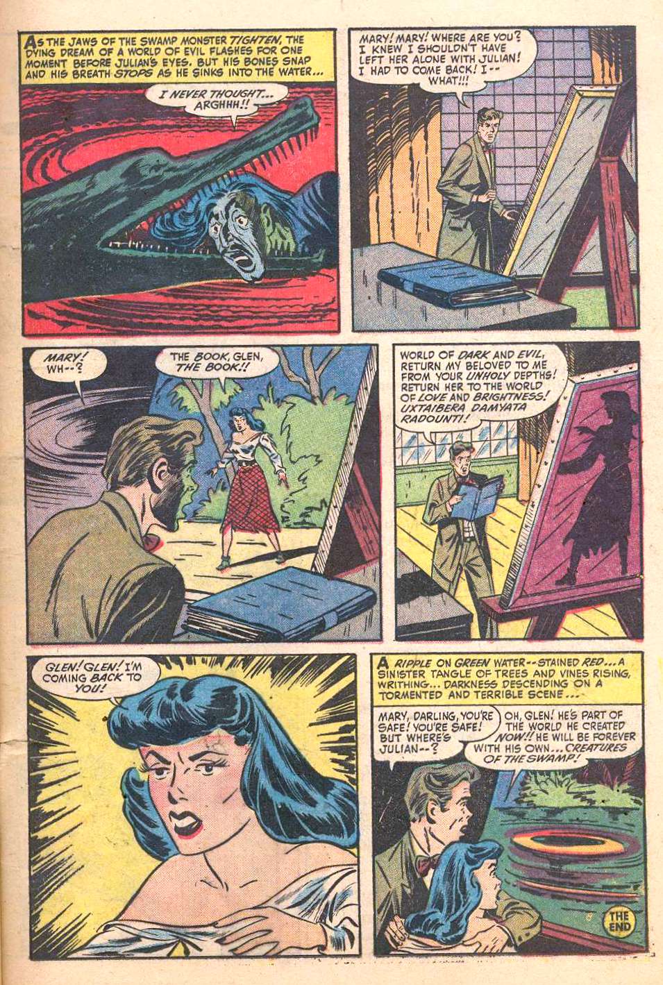 Read online Chamber of Chills (1951) comic -  Issue #2 - 16