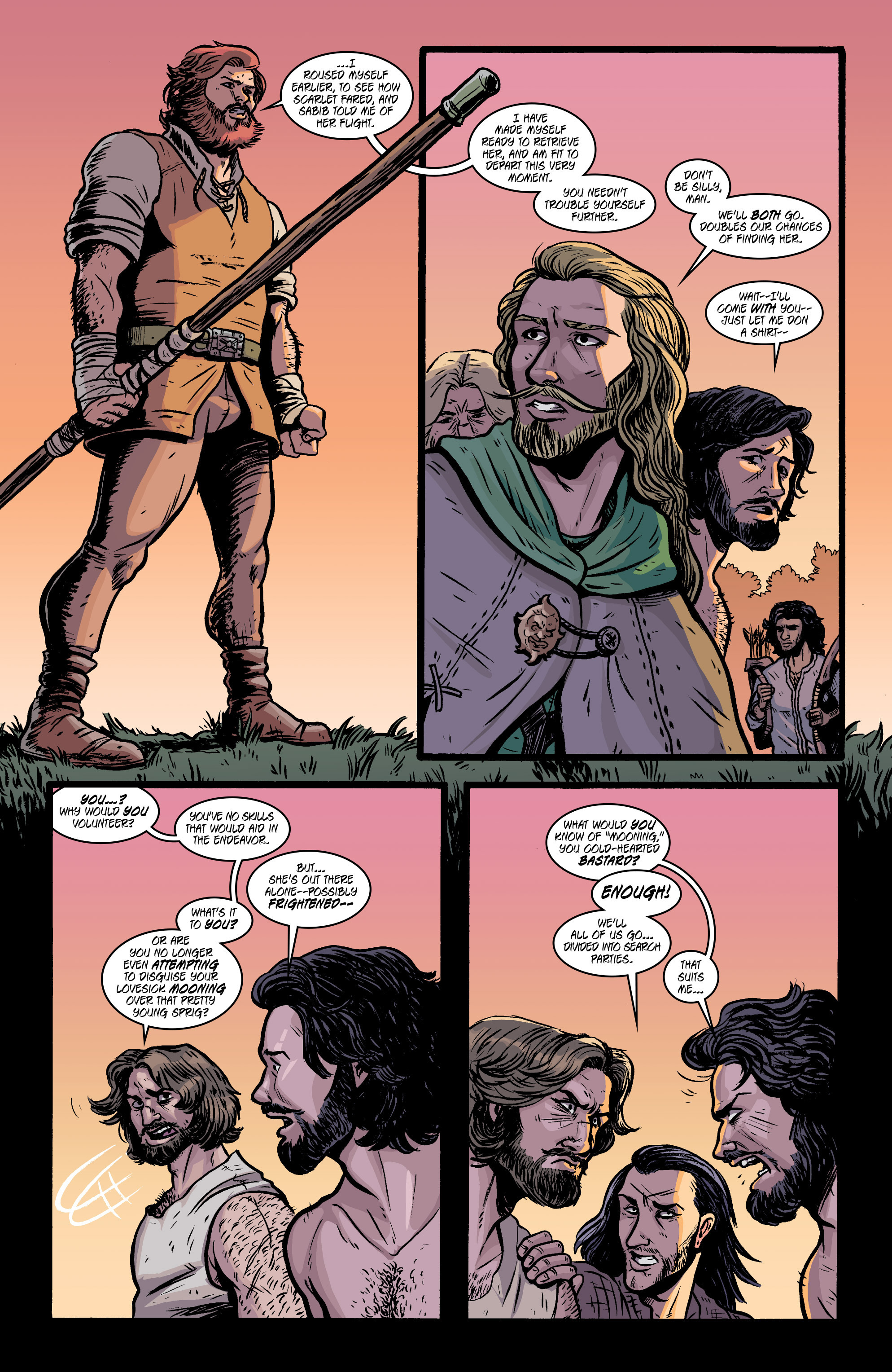 Read online Merry Men comic -  Issue #3 - 4