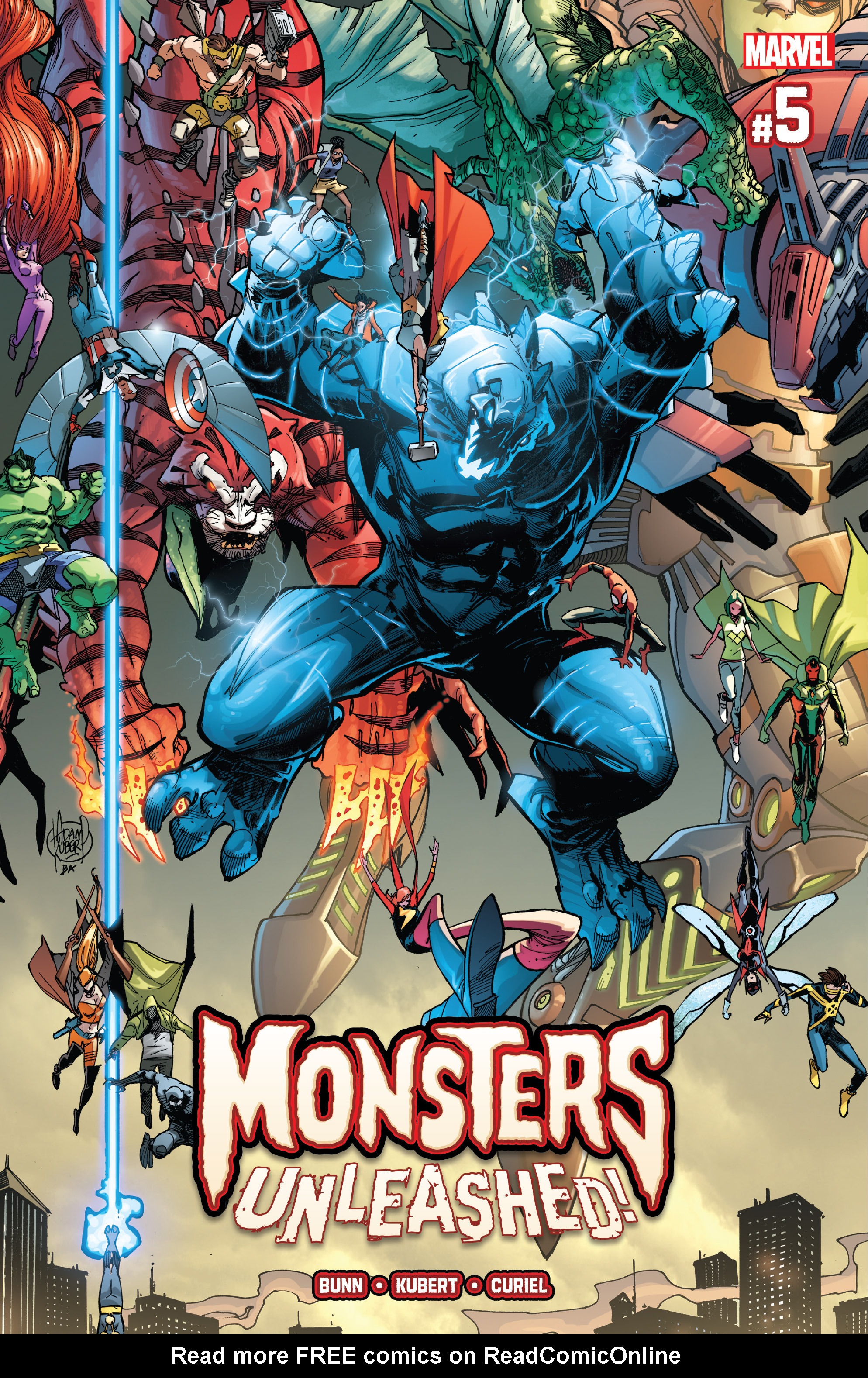 Read online Monsters Unleashed (2017) comic -  Issue #5 - 1
