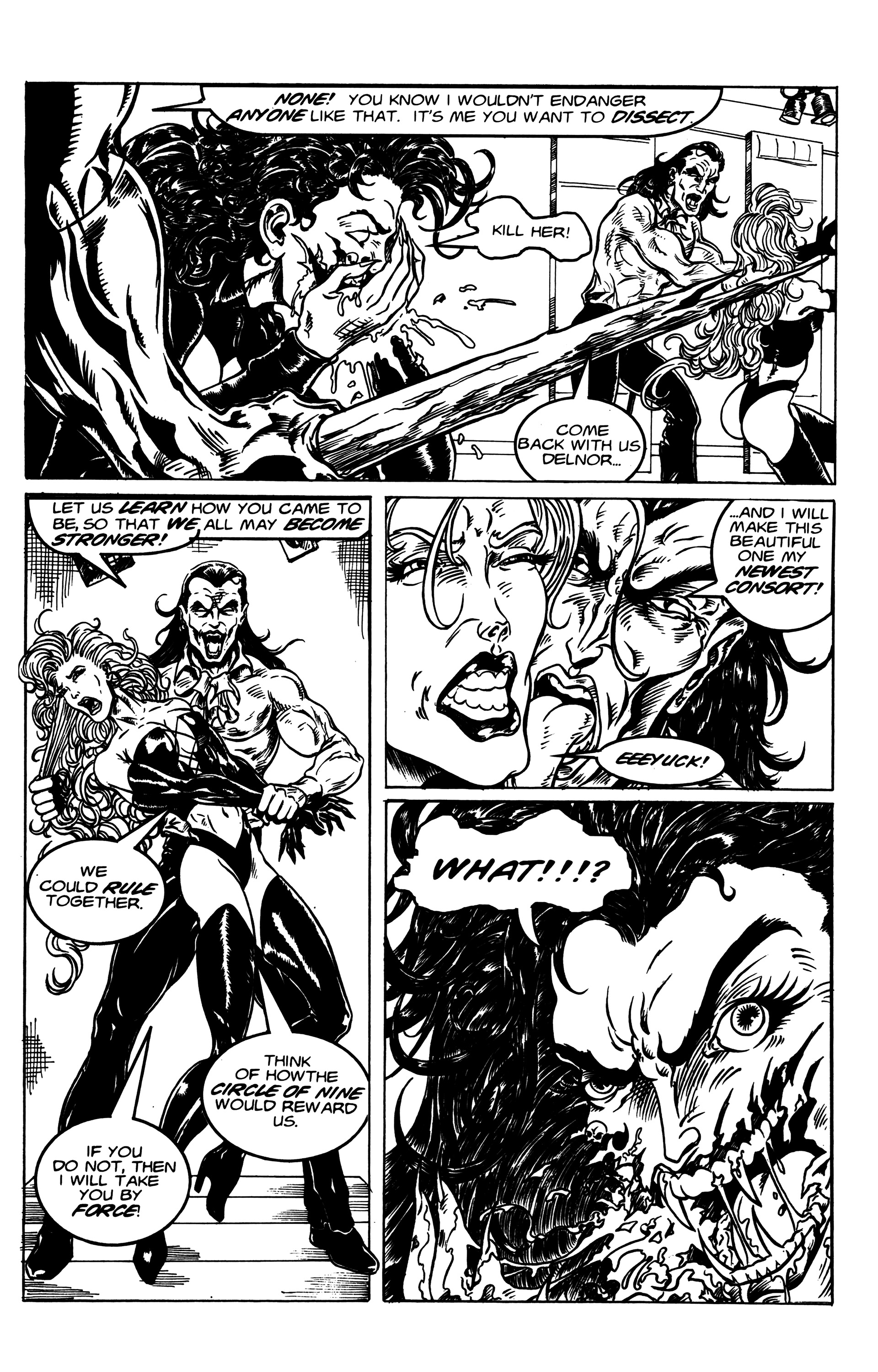 Read online Flesh & Blood comic -  Issue #3 - 4