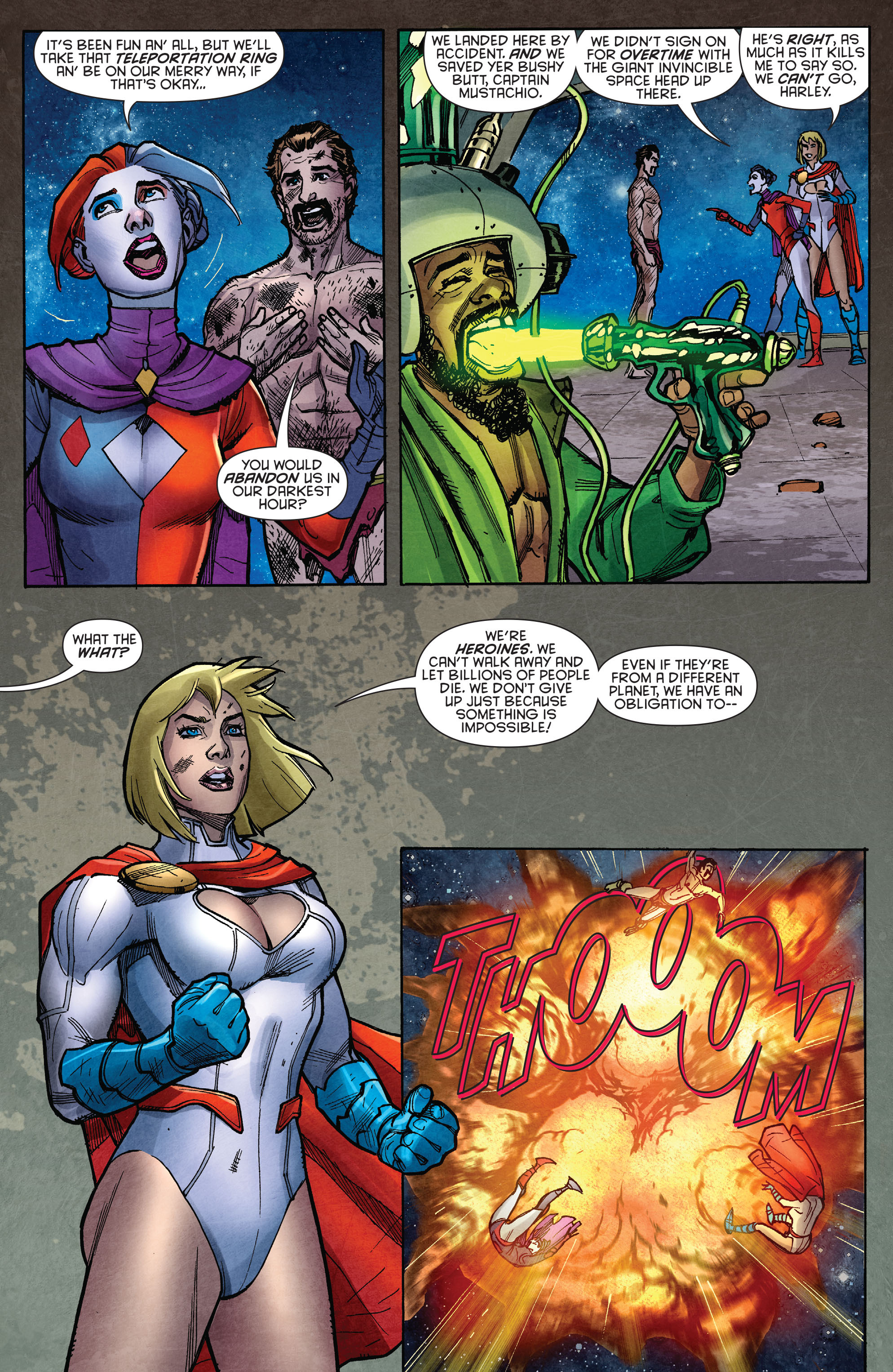 Read online Harley Quinn and Power Girl comic -  Issue #5 - 7