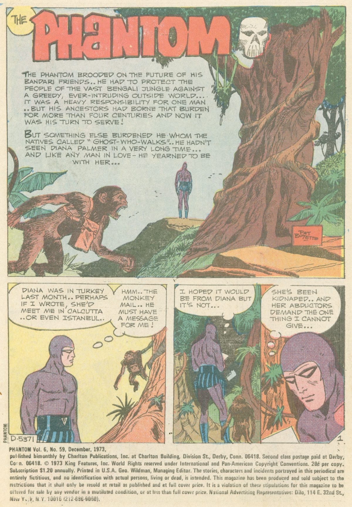 Read online The Phantom (1969) comic -  Issue #59 - 2