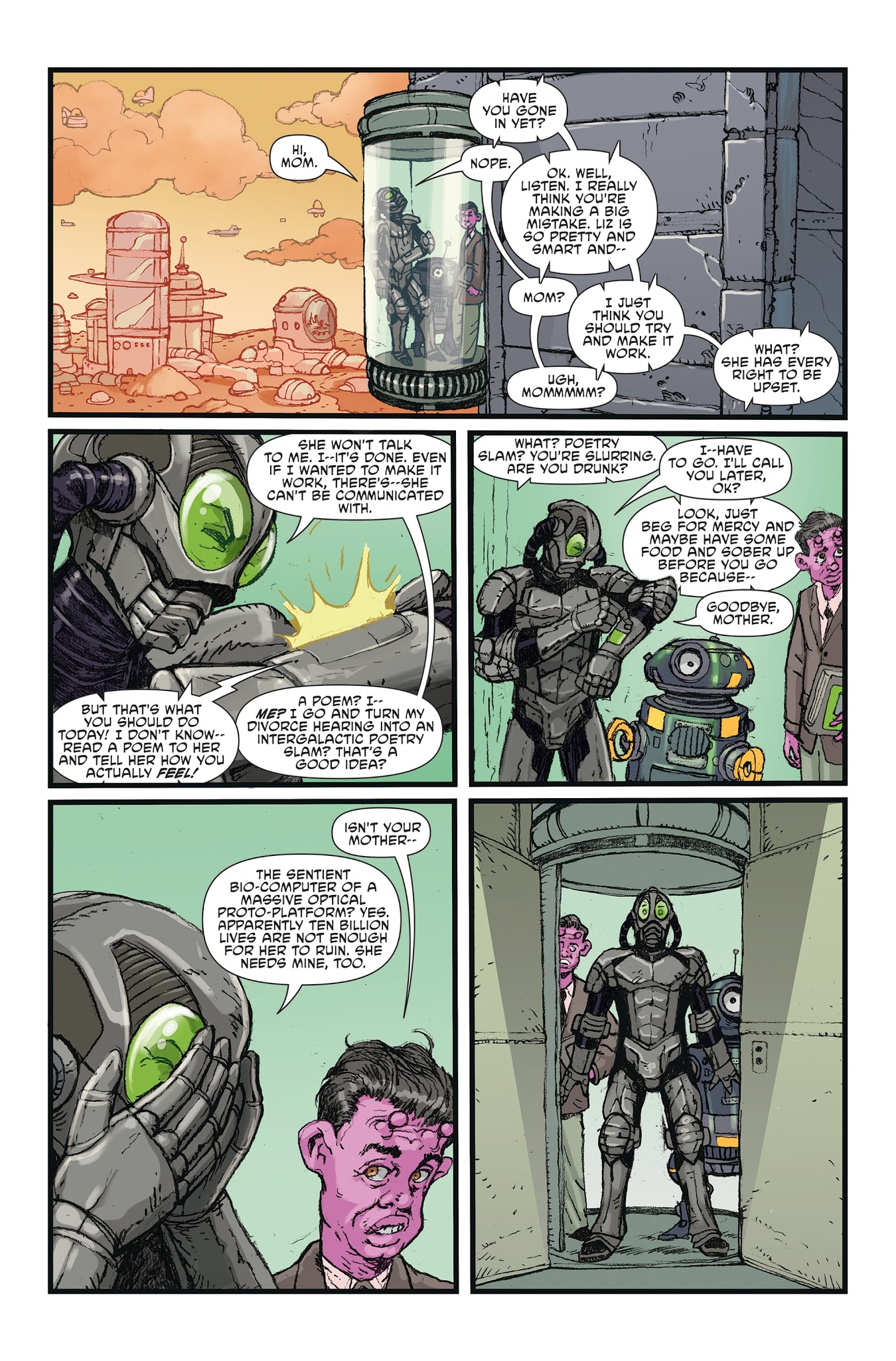 Read online Galaktikon comic -  Issue #1 - 8