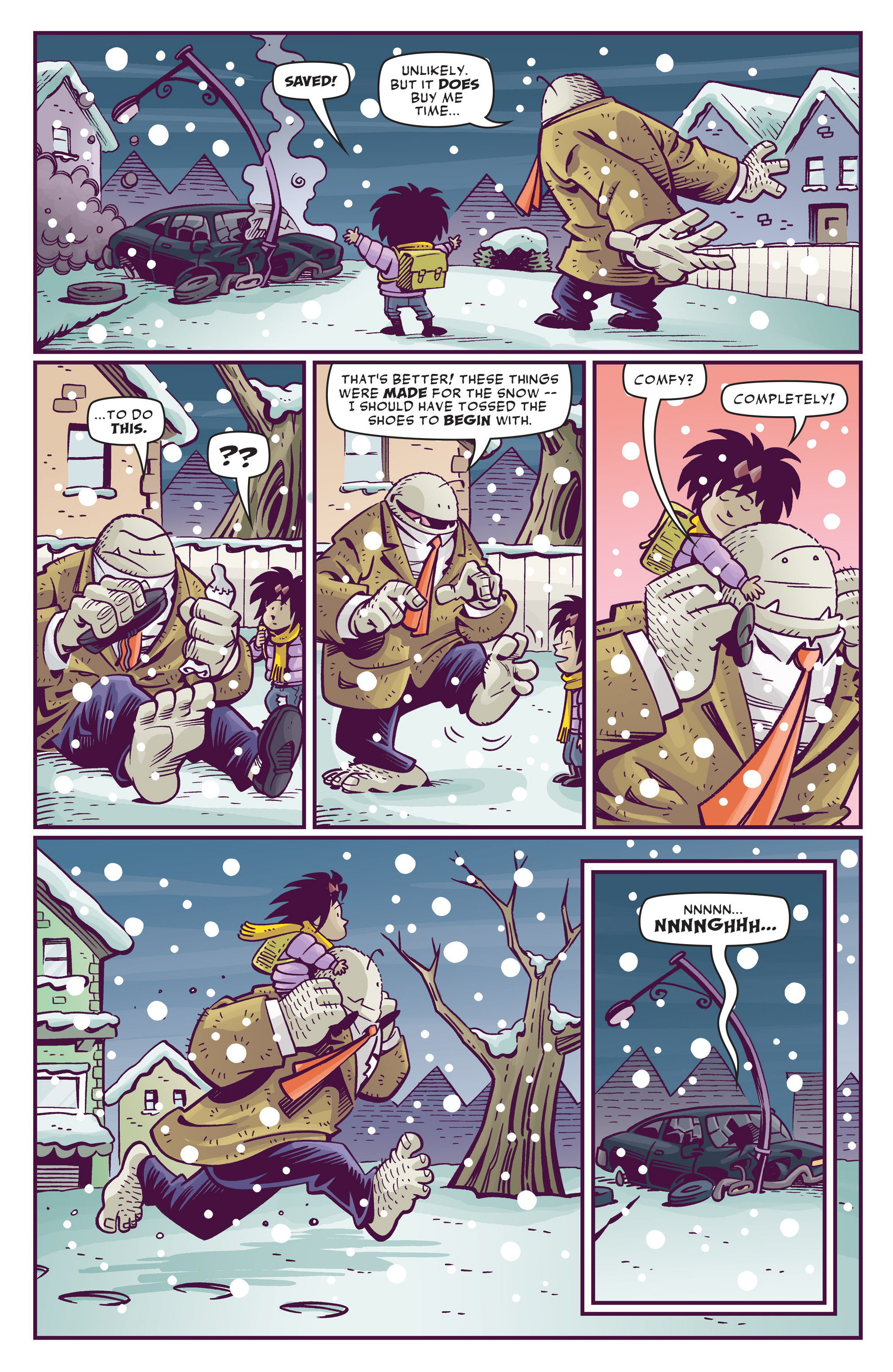 Read online Abigail And The Snowman comic -  Issue #4 - 14