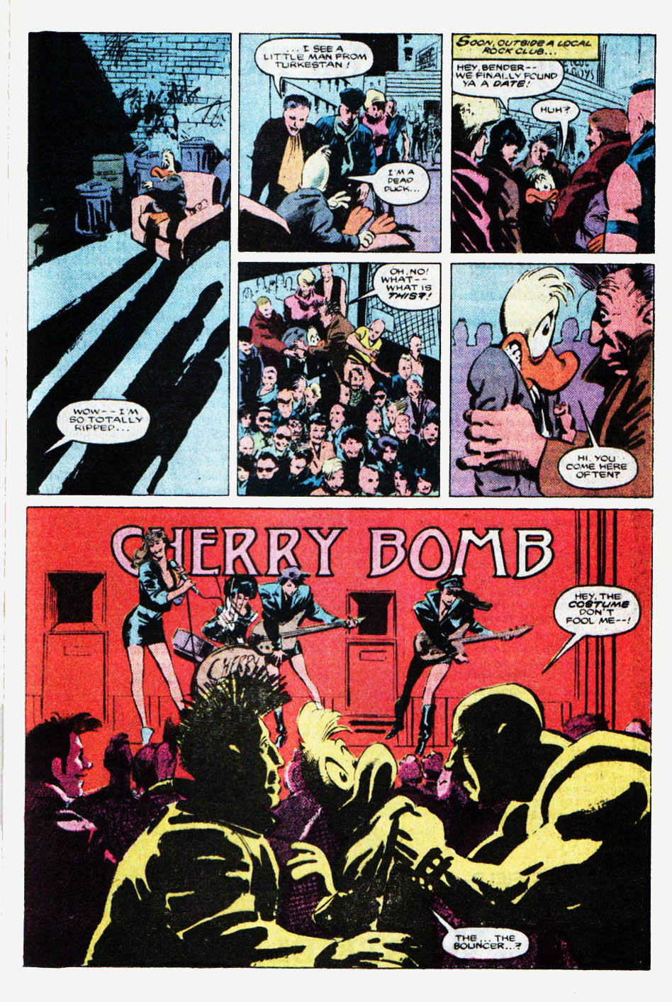 Read online Howard The Duck: The Movie comic -  Issue #1 - 10