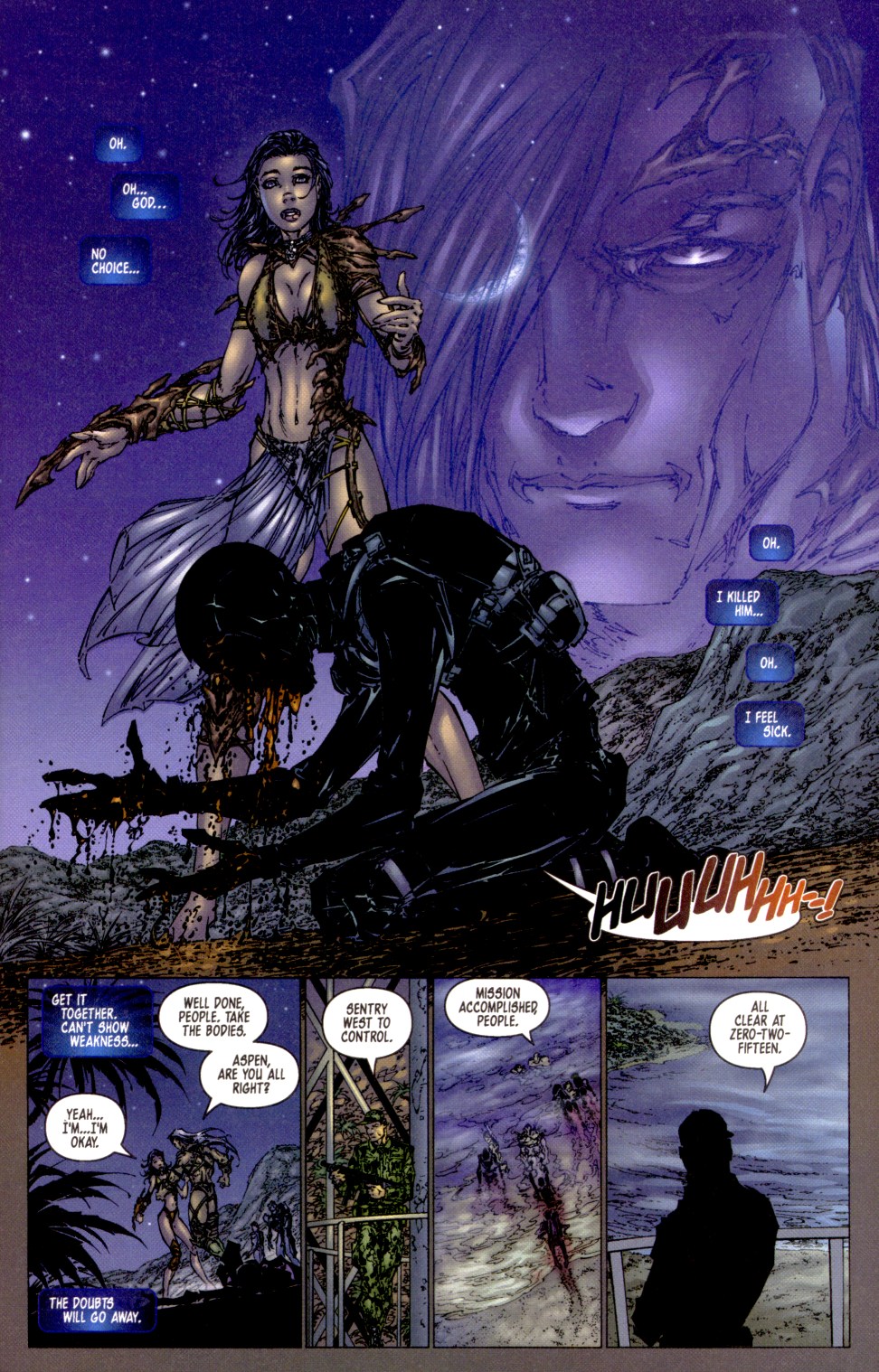 Read online Fathom (1998) comic -  Issue #6 - 7