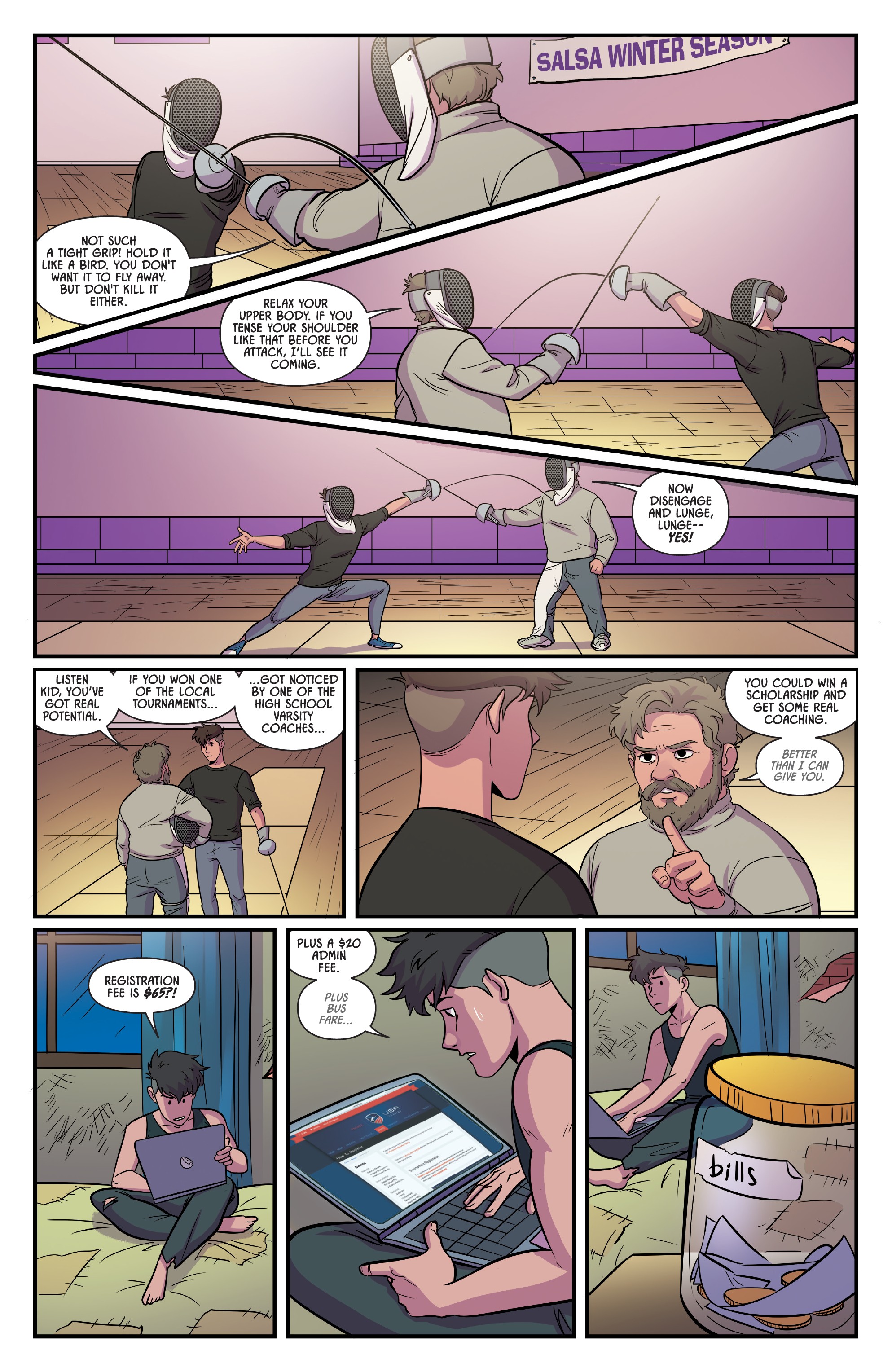 Read online Fence comic -  Issue # _TPB 1 - 18