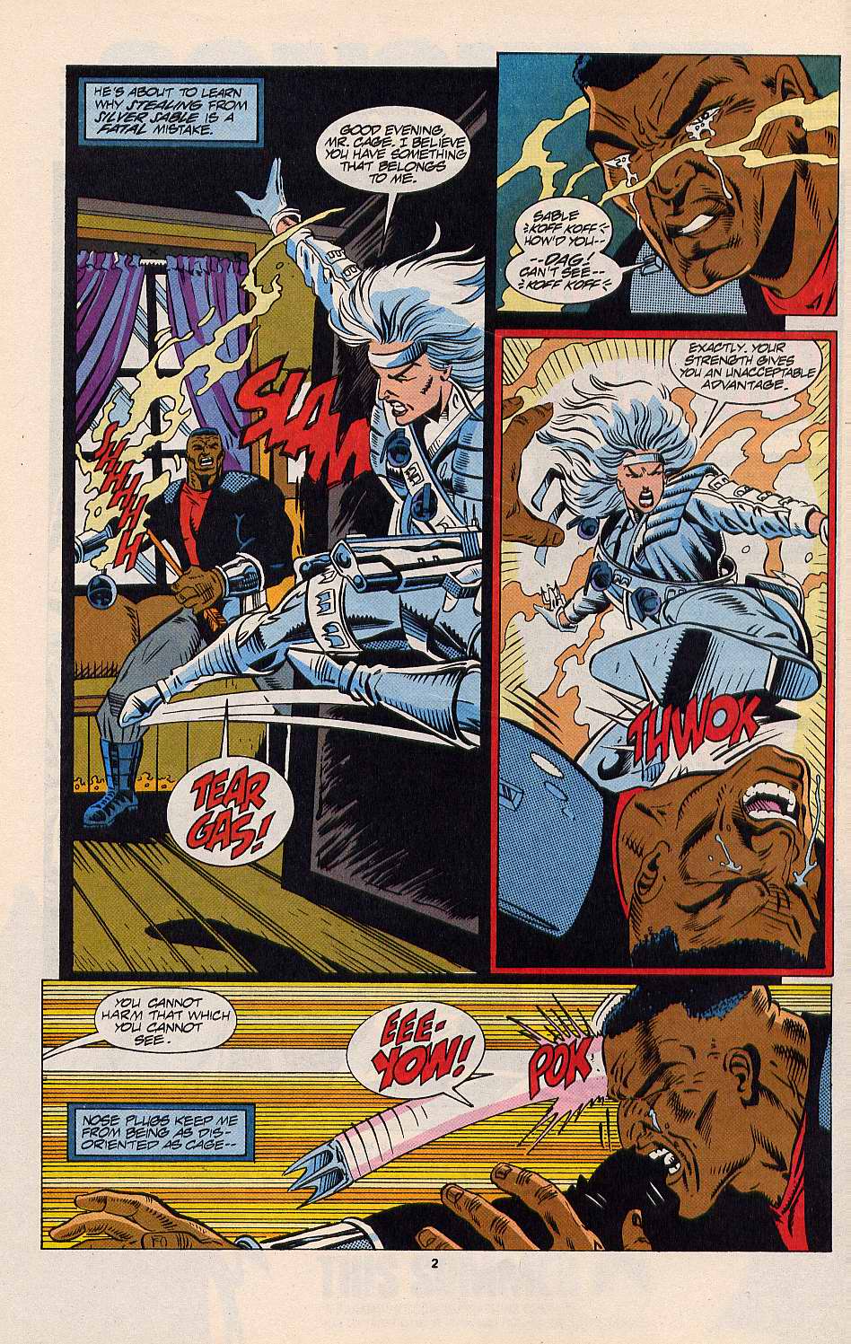 Read online Silver Sable and the Wild Pack comic -  Issue #13 - 3