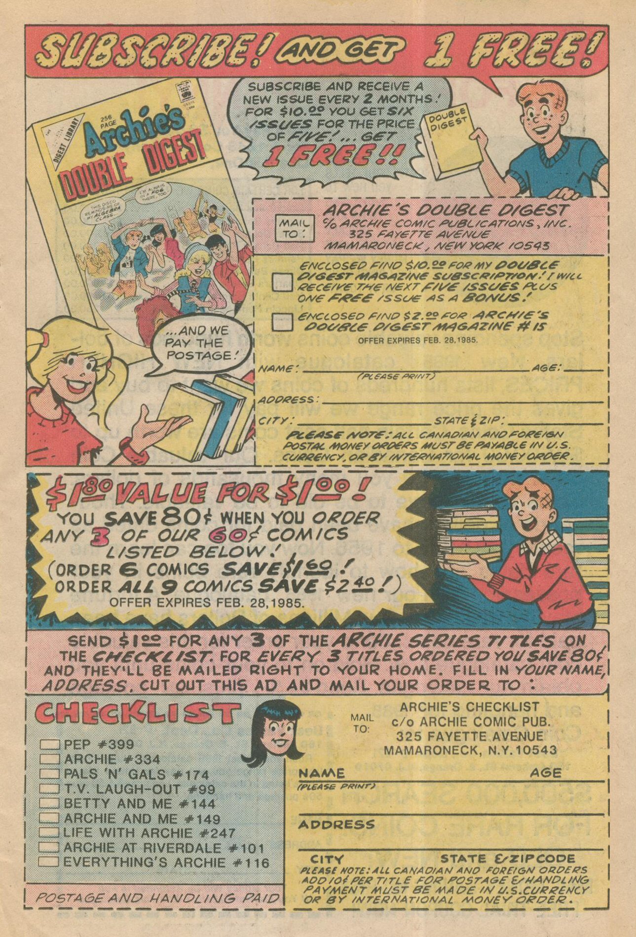 Read online Archie's TV Laugh-Out comic -  Issue #99 - 11