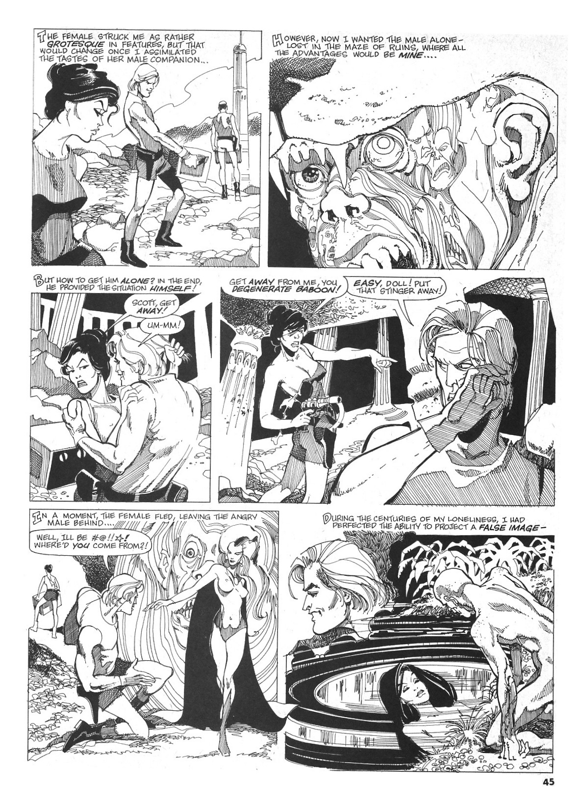 Read online Vampirella (1969) comic -  Issue #19 - 45