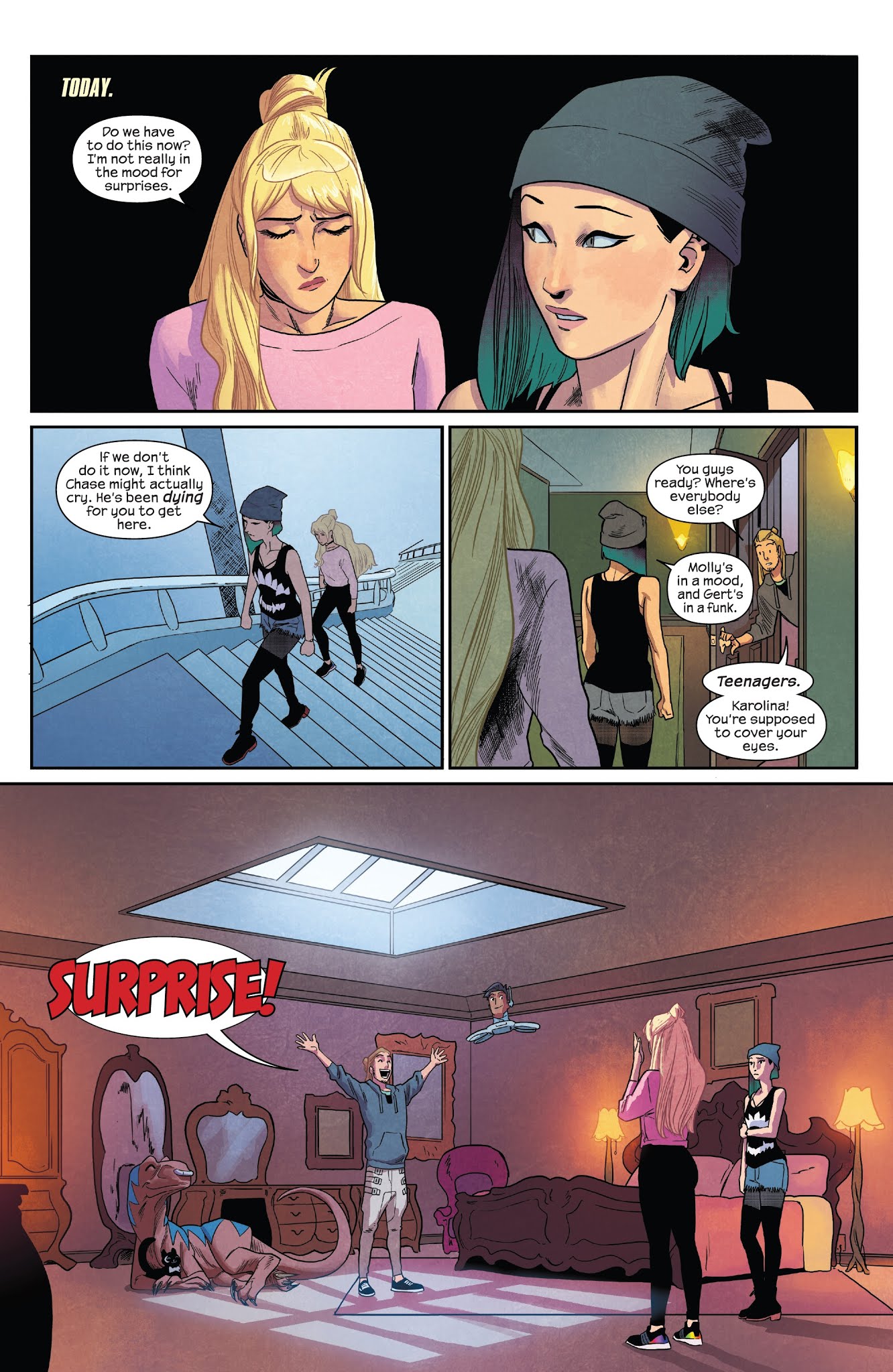 Read online Runaways (2017) comic -  Issue #12 - 4