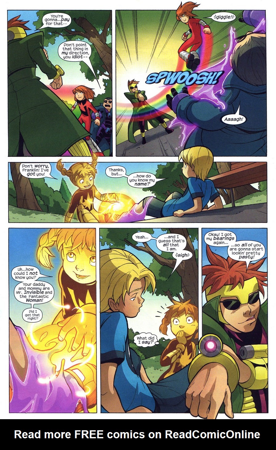 Read online Fantastic Four and Power Pack comic -  Issue #1 - 17