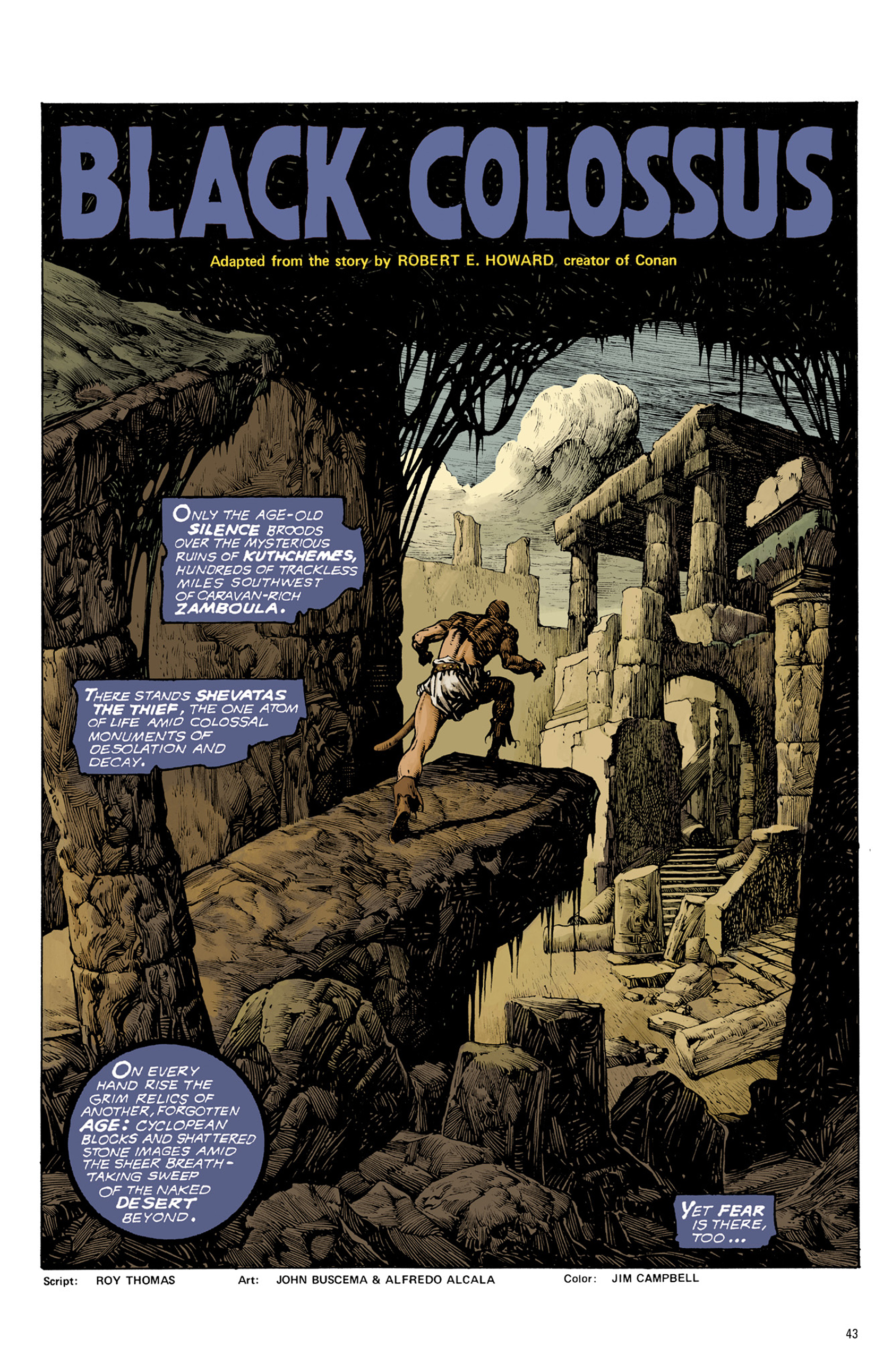 Read online Robert E. Howard's Savage Sword comic -  Issue #9 - 44