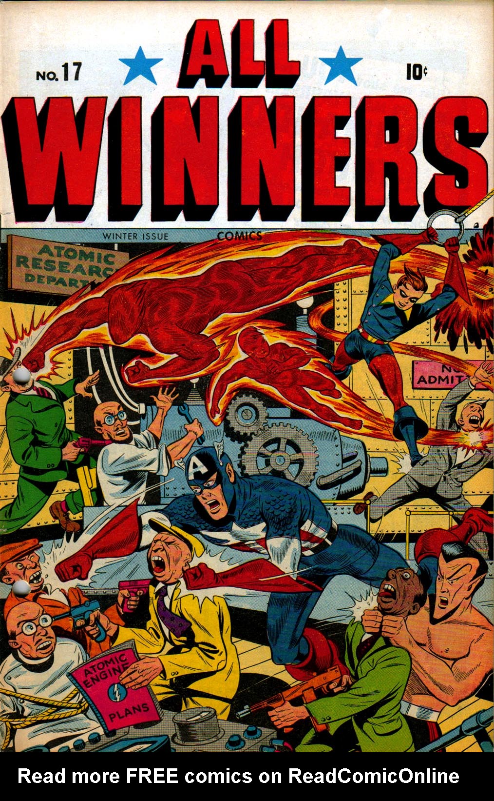 Read online All-Winners Comics comic -  Issue #17 - 1