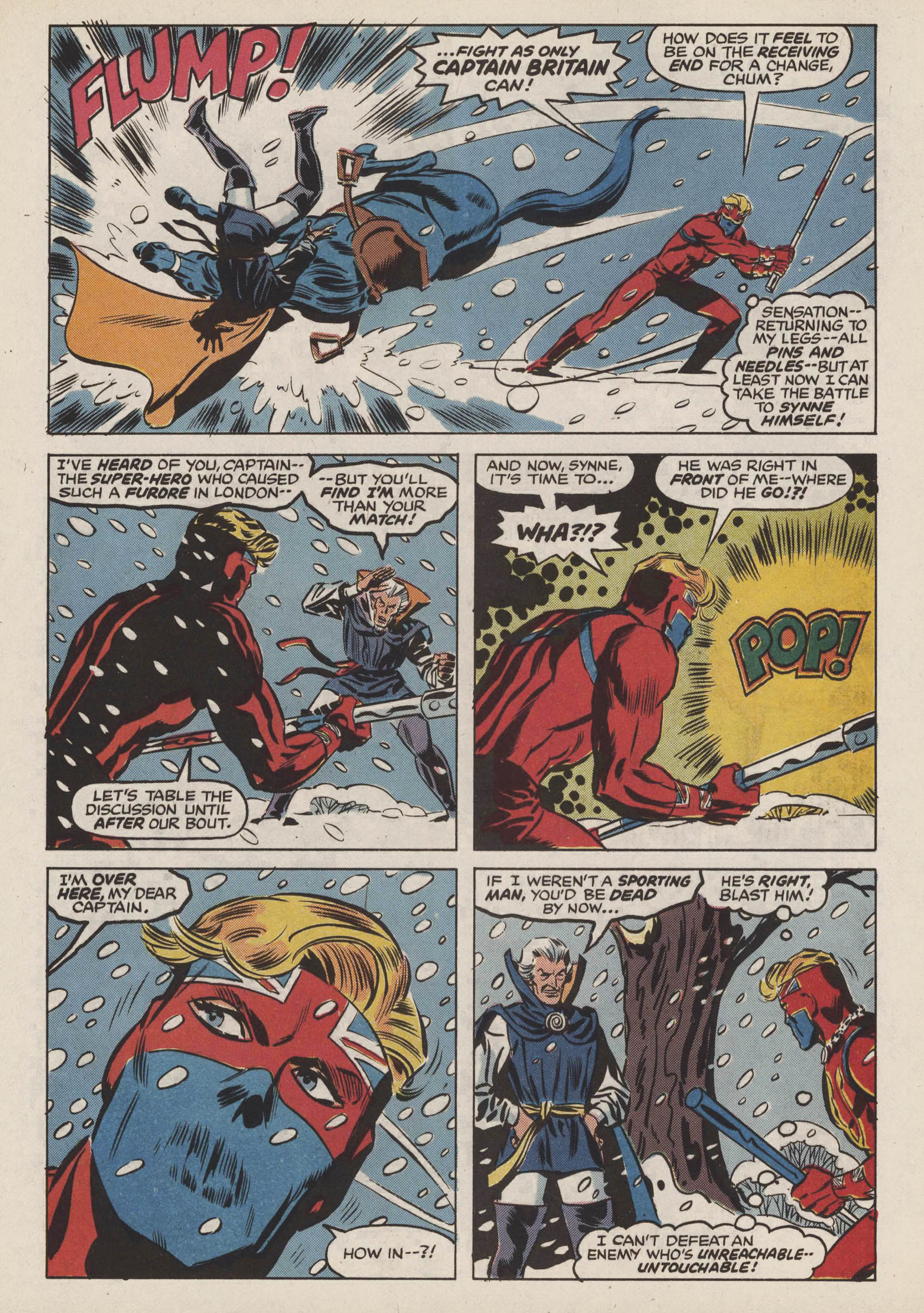 Read online Captain Britain (1976) comic -  Issue #9 - 4