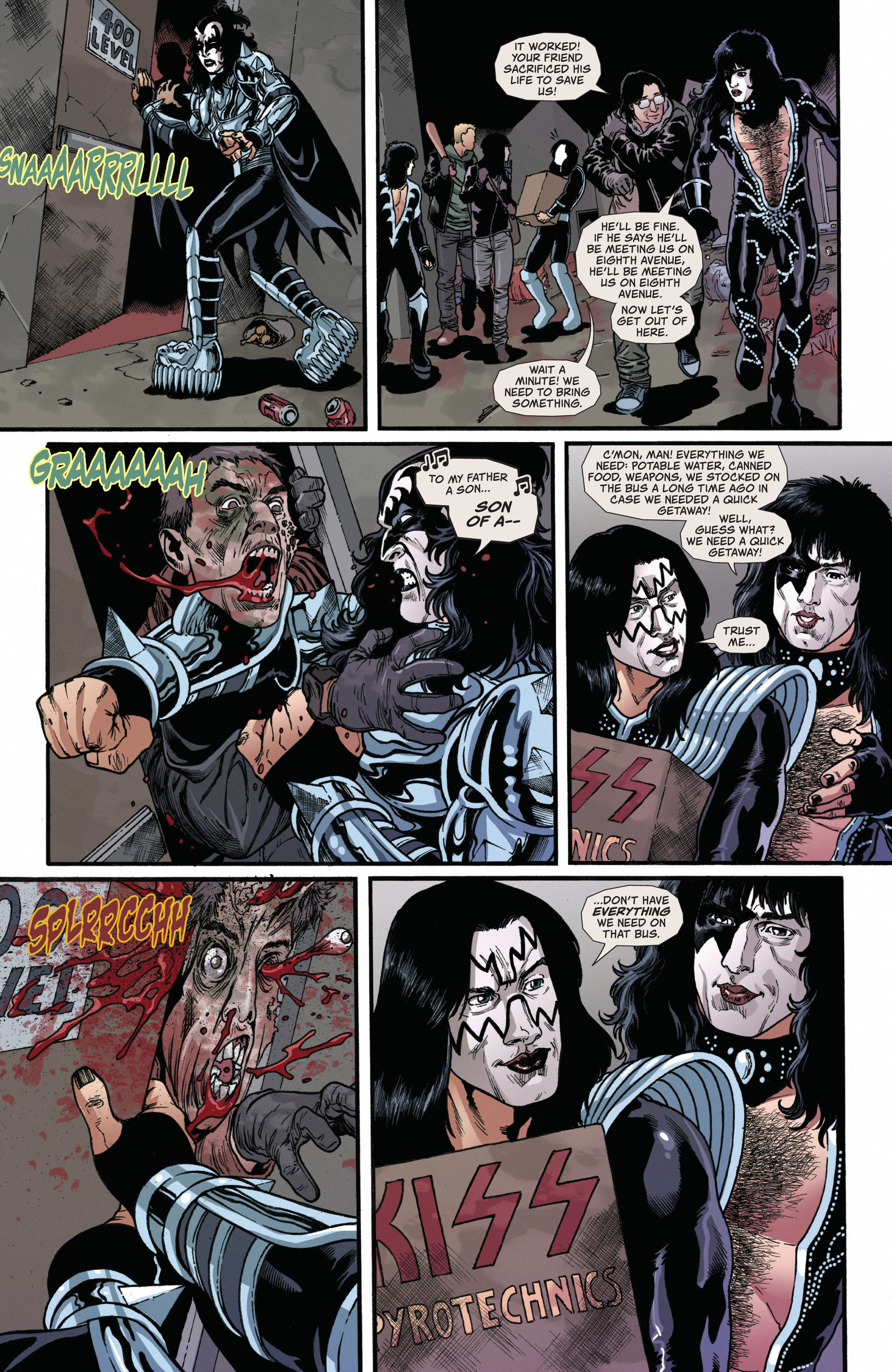 Read online Kiss: Zombies comic -  Issue #2 - 13