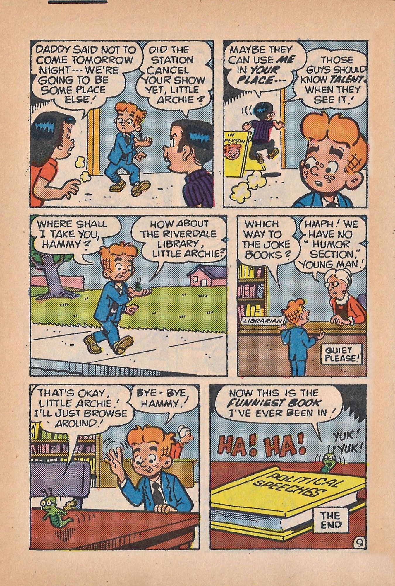 Read online Little Archie Comics Digest Magazine comic -  Issue #36 - 120