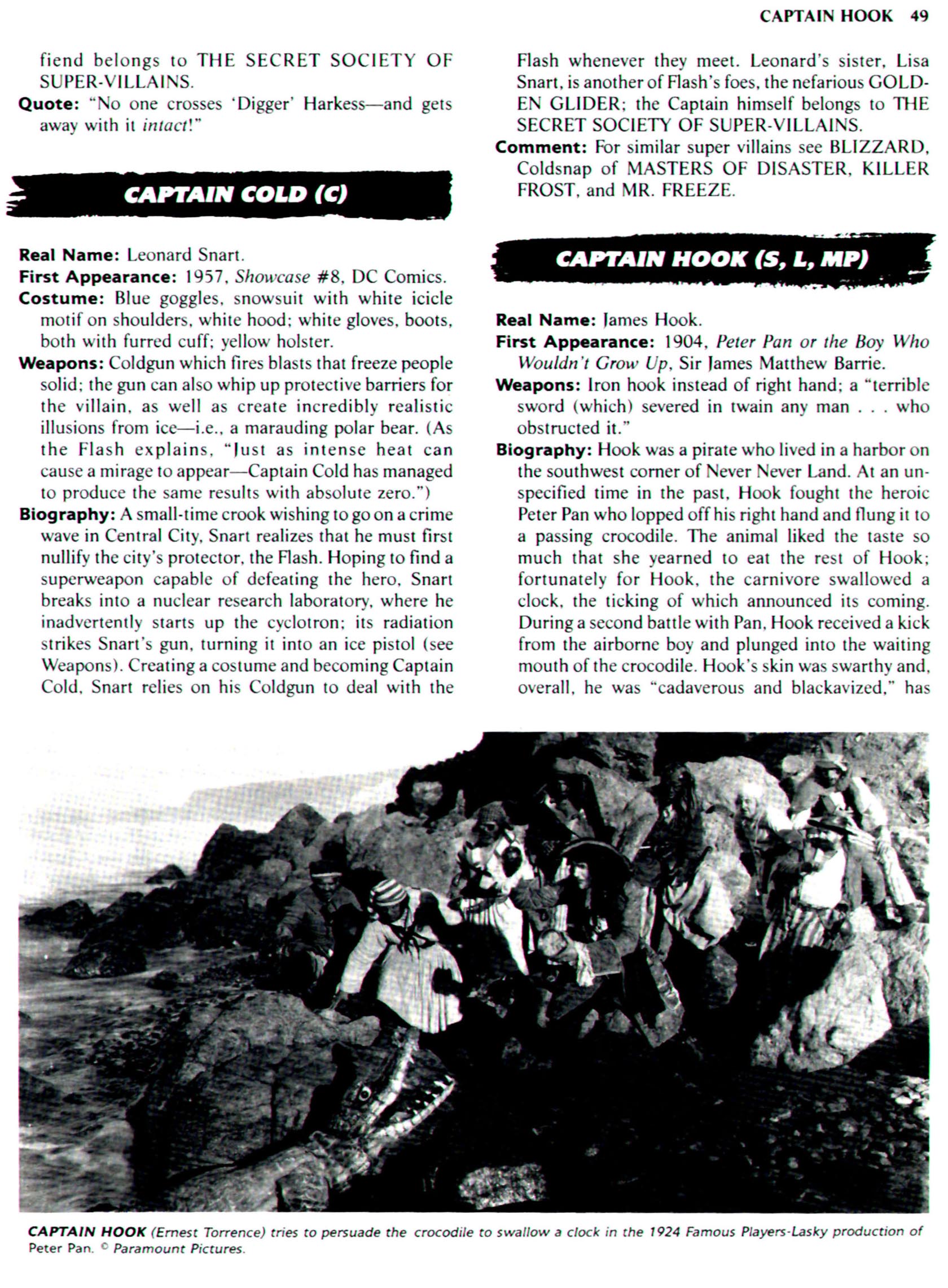 Read online The Encyclopedia of Super Villains comic -  Issue # TPB (Part 1) - 59