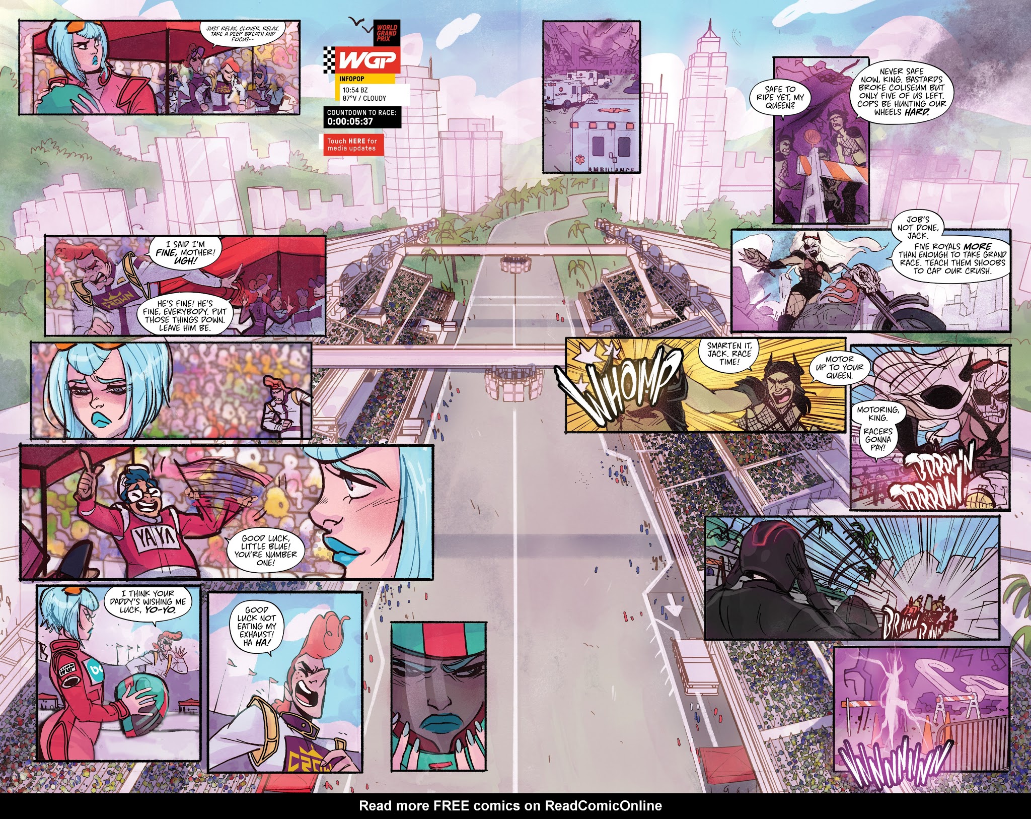 Read online Motor Crush comic -  Issue #11 - 4