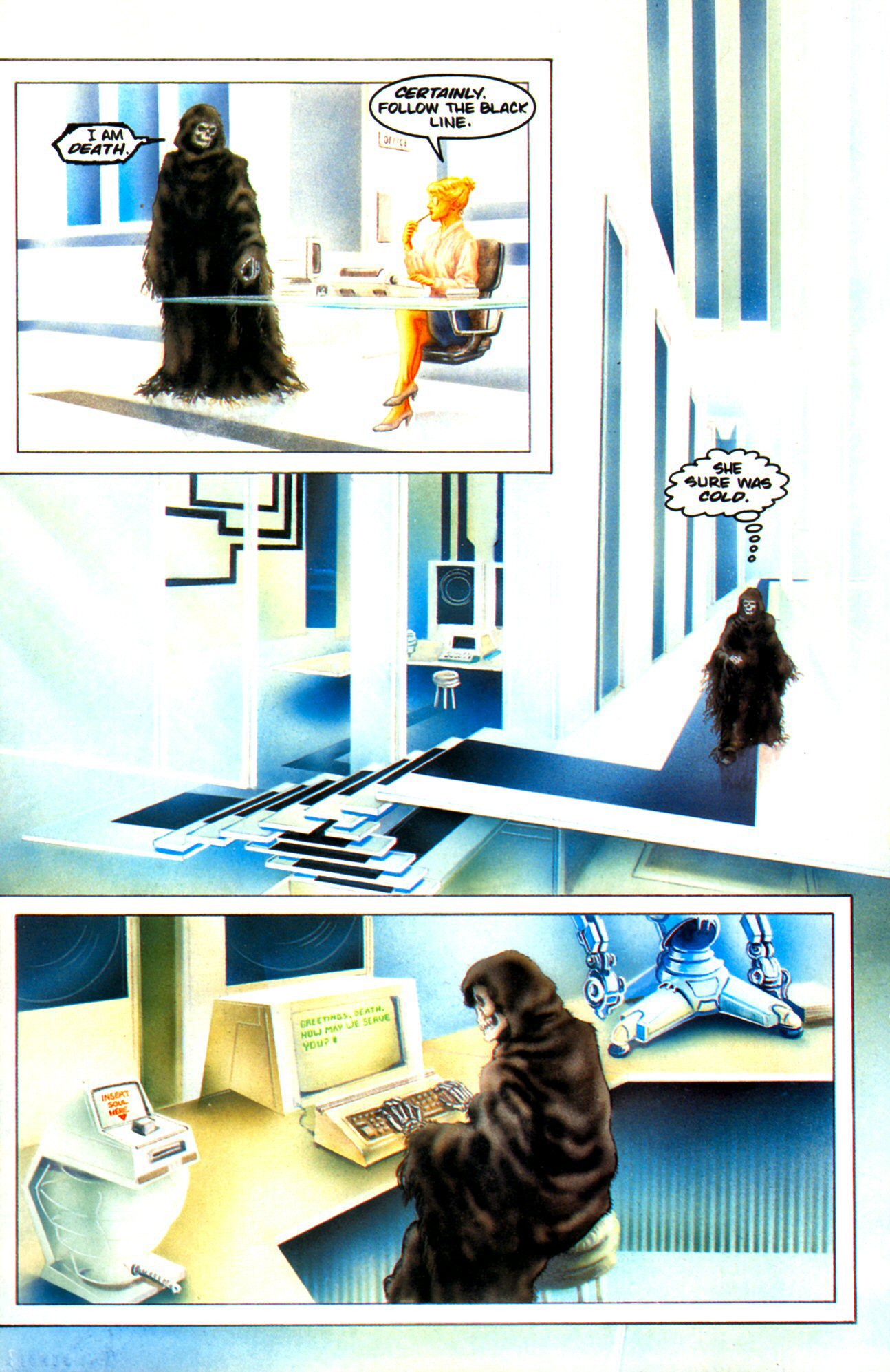 Read online Piers Anthony's Incarnations of Immortality: On A Pale Horse comic -  Issue #2 - 36
