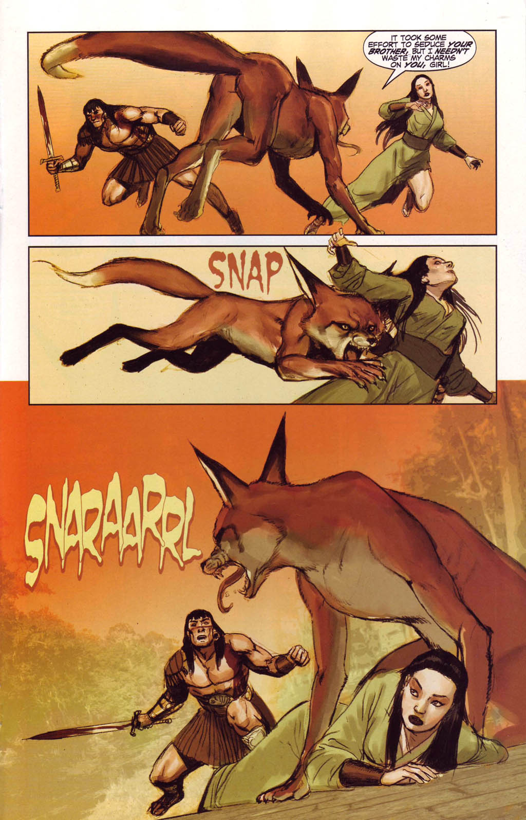 Read online Conan and the Demons of Khitai comic -  Issue #4 - 17