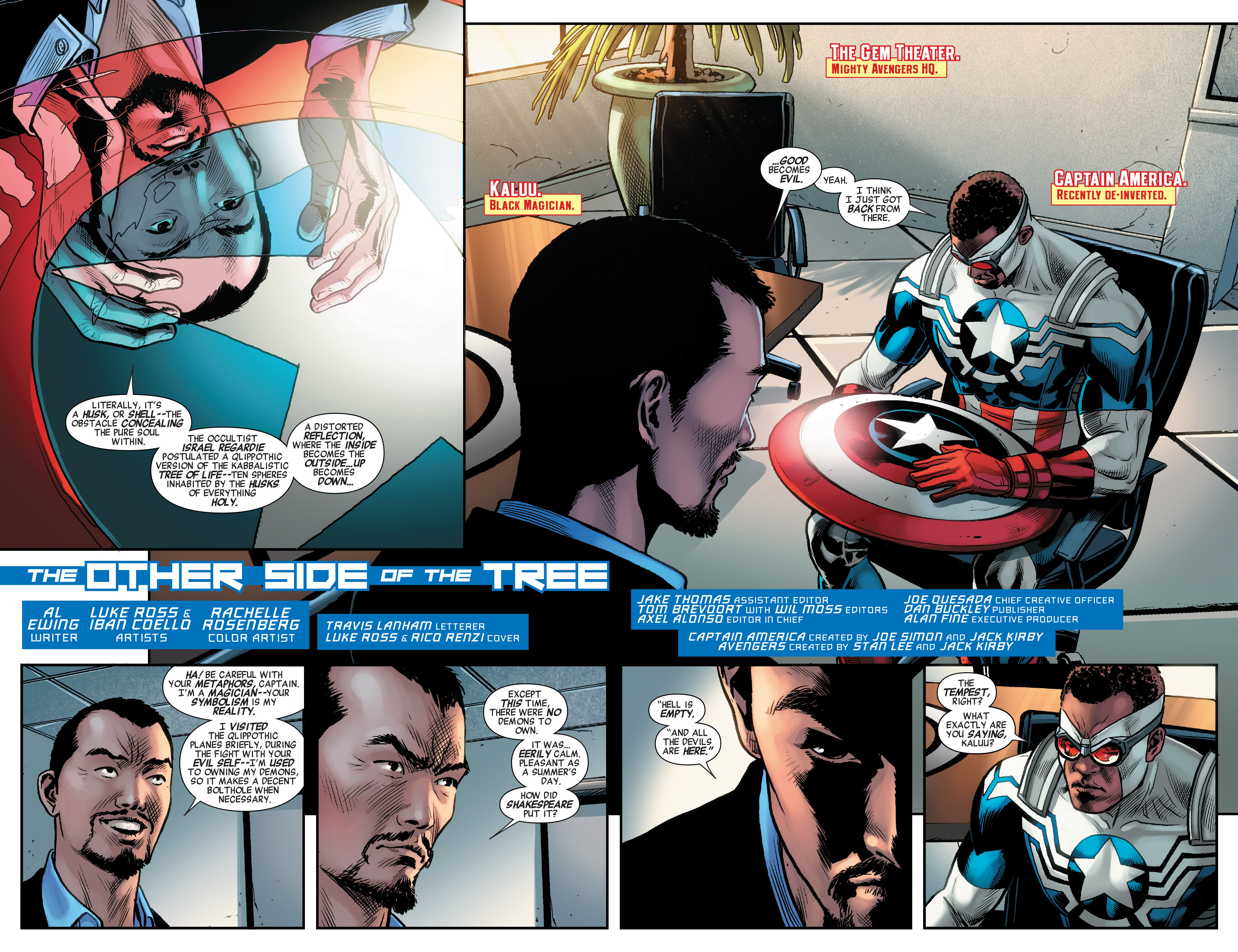 Read online Captain America and the Mighty Avengers comic -  Issue #4 - 4