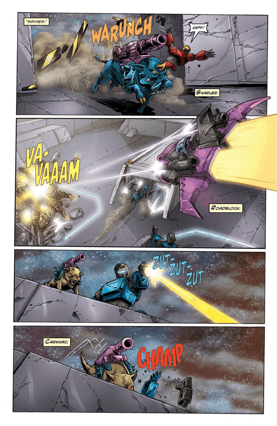 Read online The Transformers: Regeneration One comic -  Issue #92 - 17