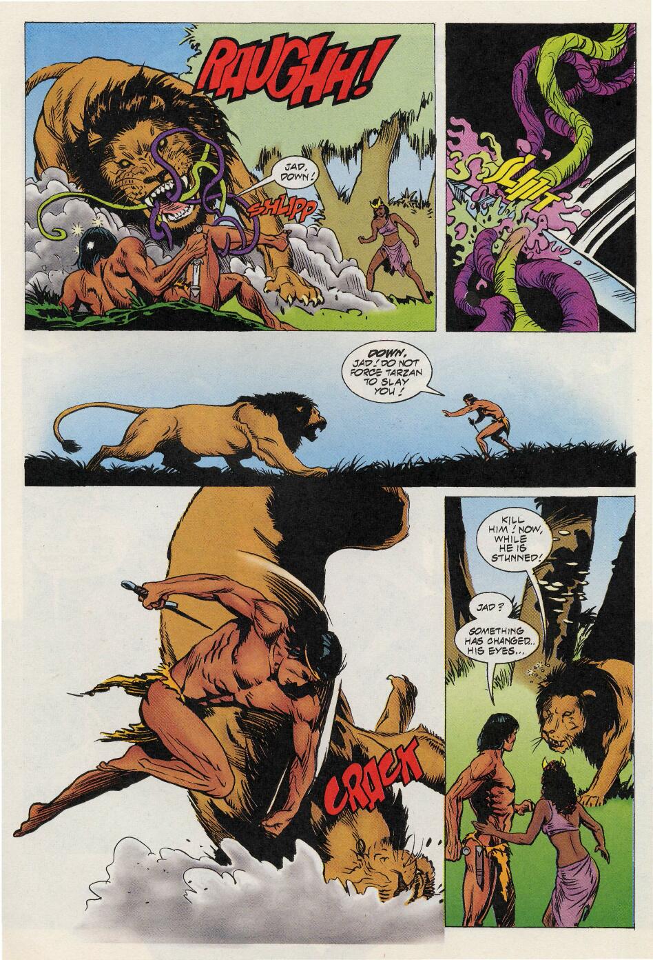 Read online Tarzan (1996) comic -  Issue #3 - 7