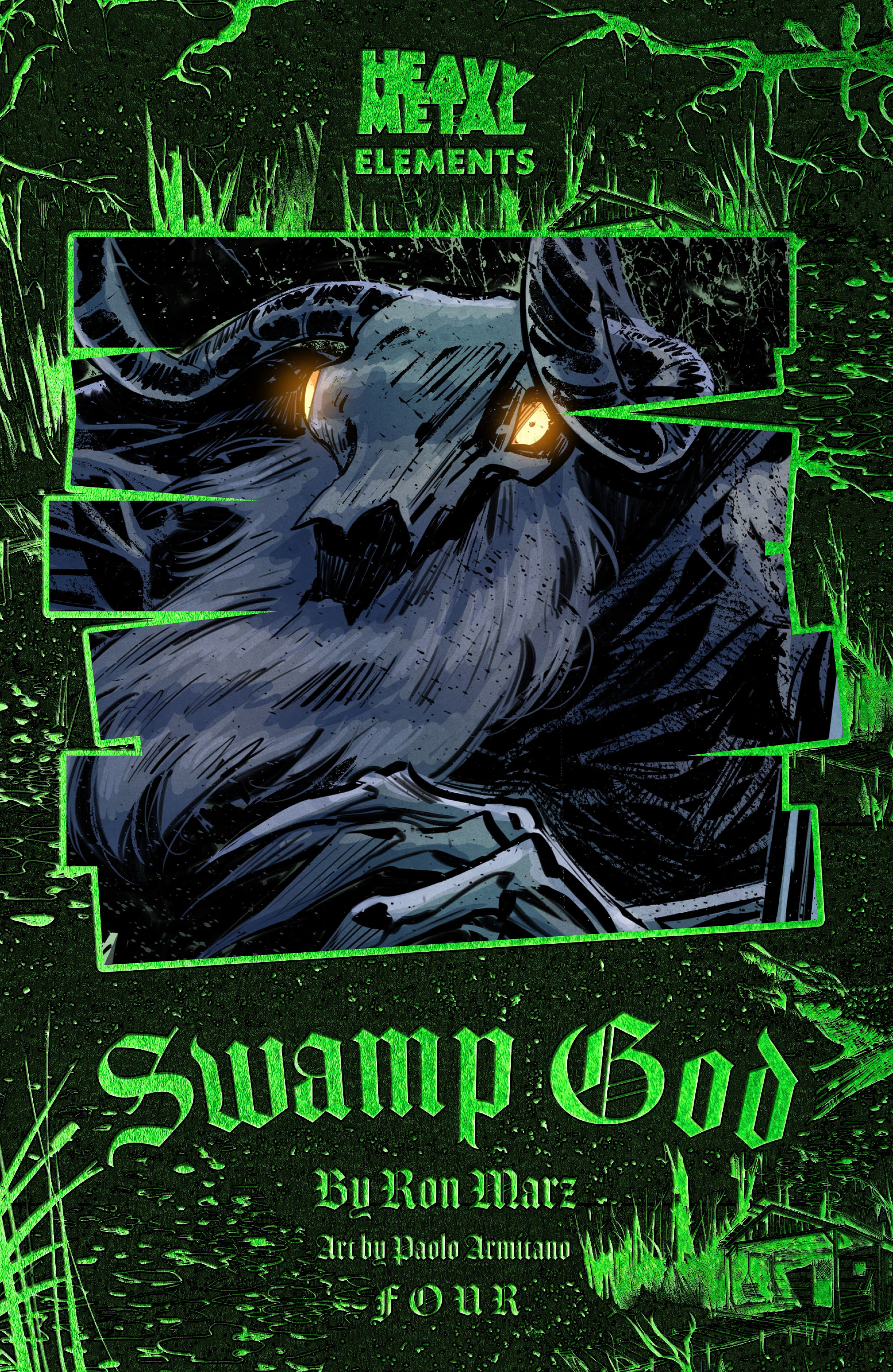 Read online Swamp God comic -  Issue #4 - 1