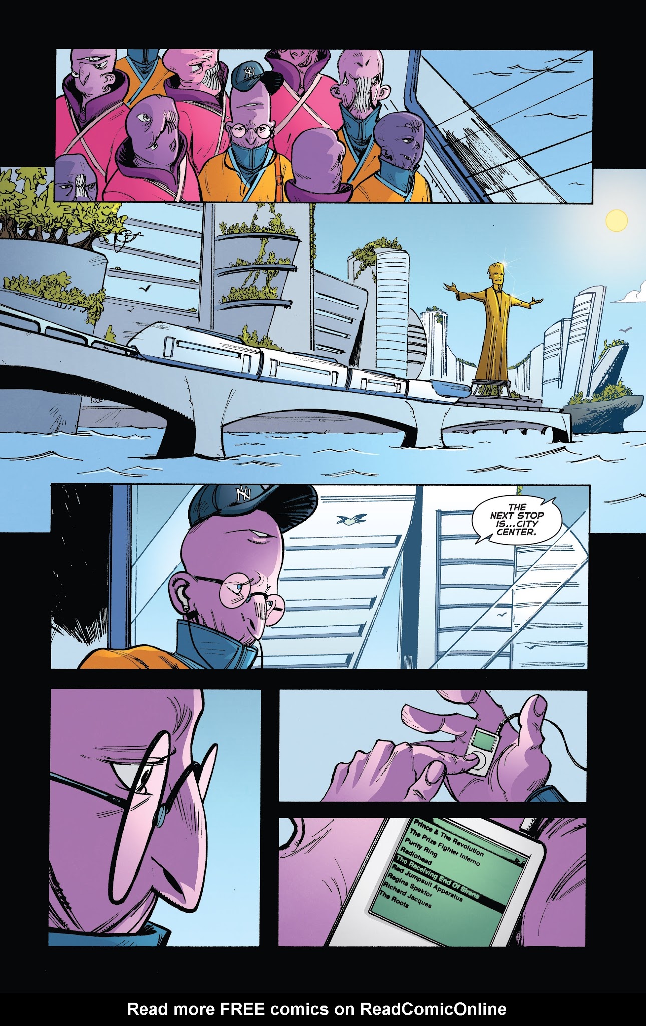 Read online Eugenic comic -  Issue #3 - 9