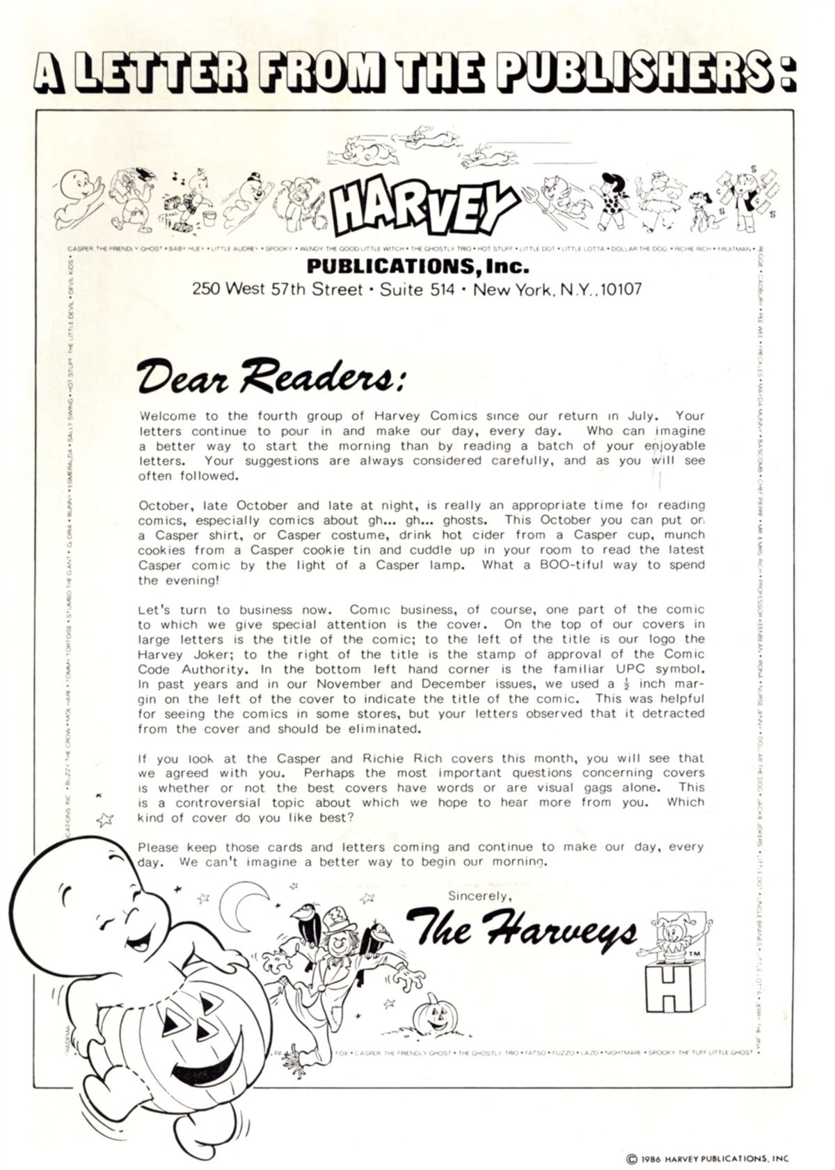 Read online Harvey Hits Comics comic -  Issue #2 - 2