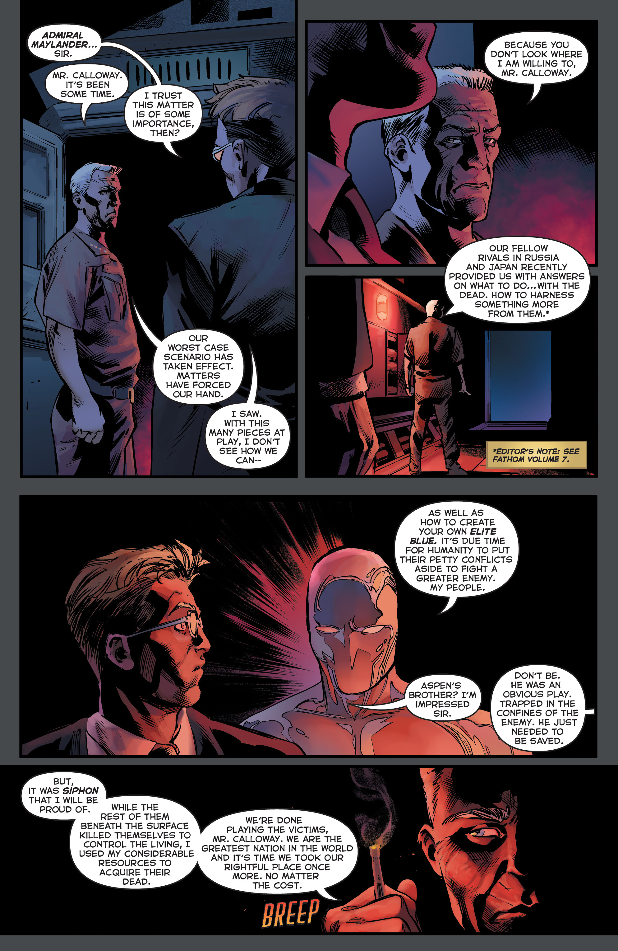 Read online Michael Turner's Fathom (2019) comic -  Issue #6 - 22