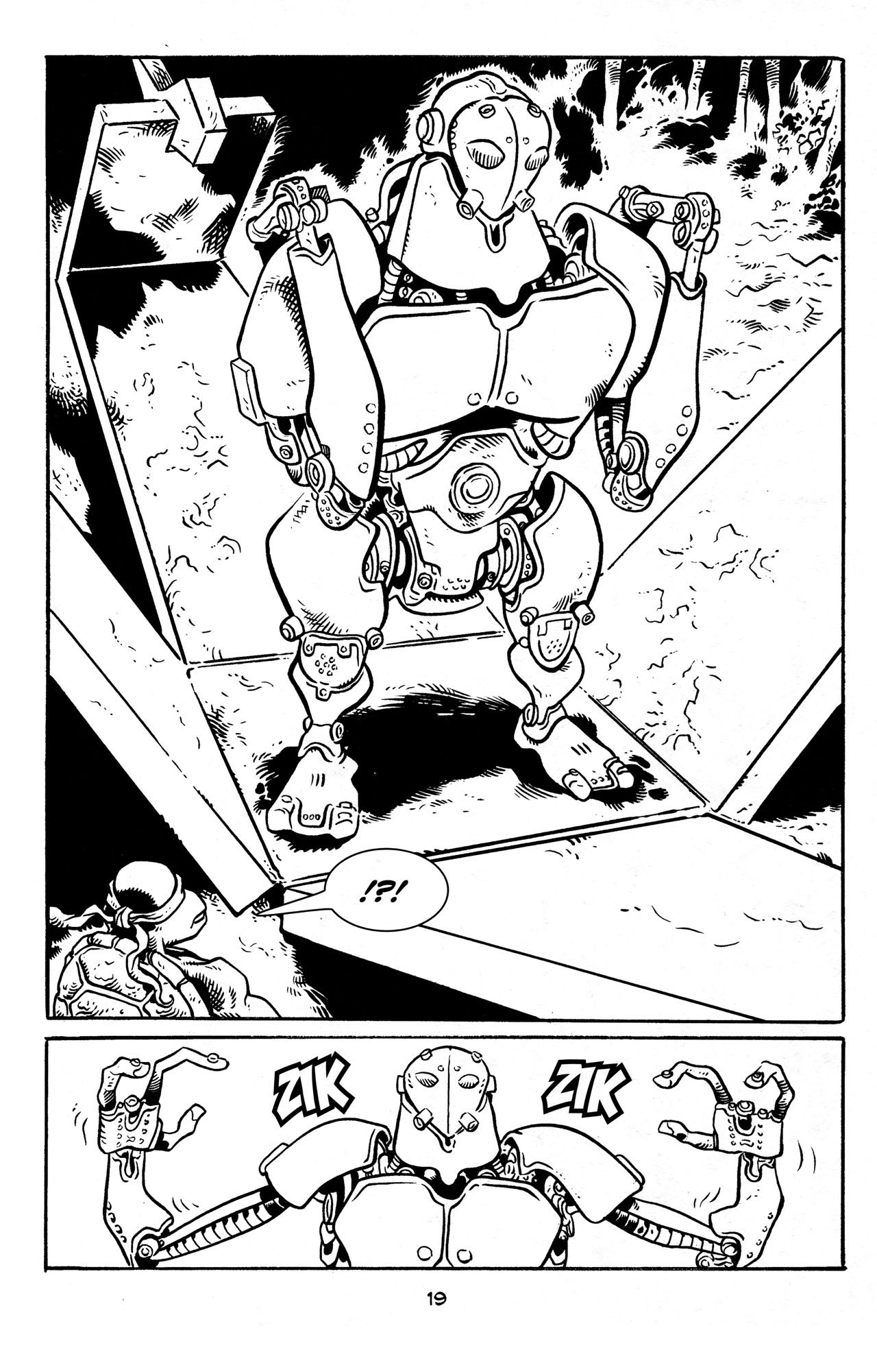 Read online Michelangelo The Third Kind comic -  Issue #3 - 21