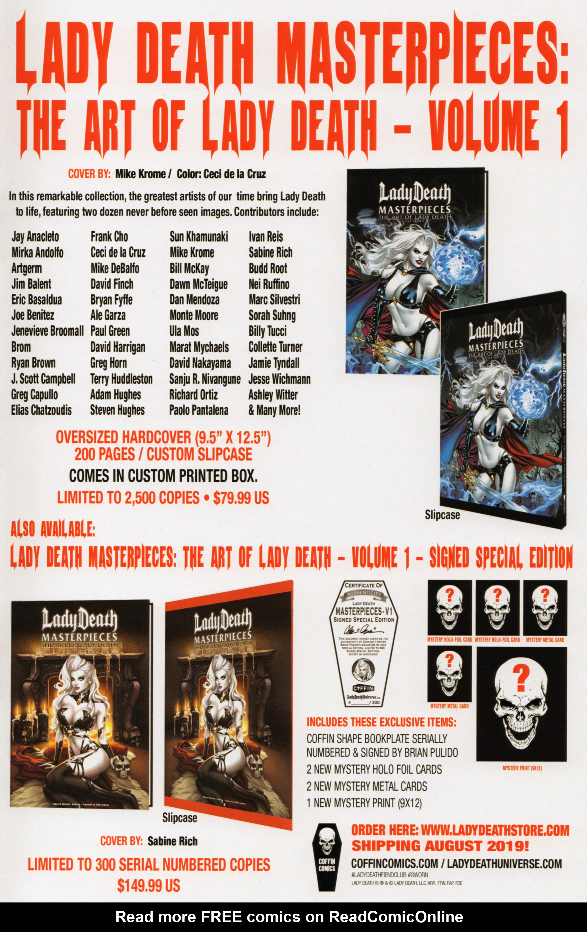 Read online Lady Death Gallery comic -  Issue # Full - 27