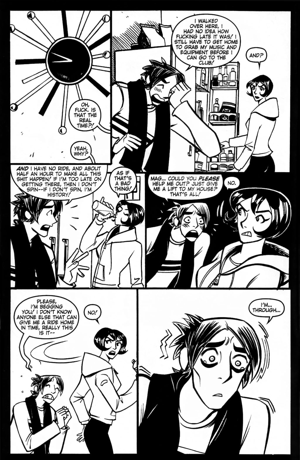 Read online Scooter Girl comic -  Issue #5 - 8