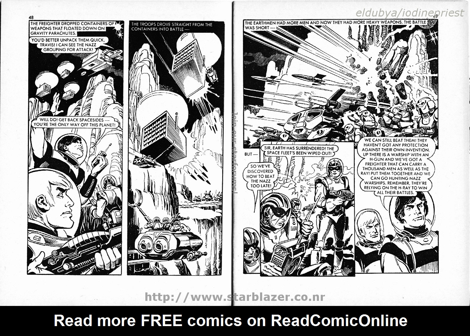 Read online Starblazer comic -  Issue #143 - 26