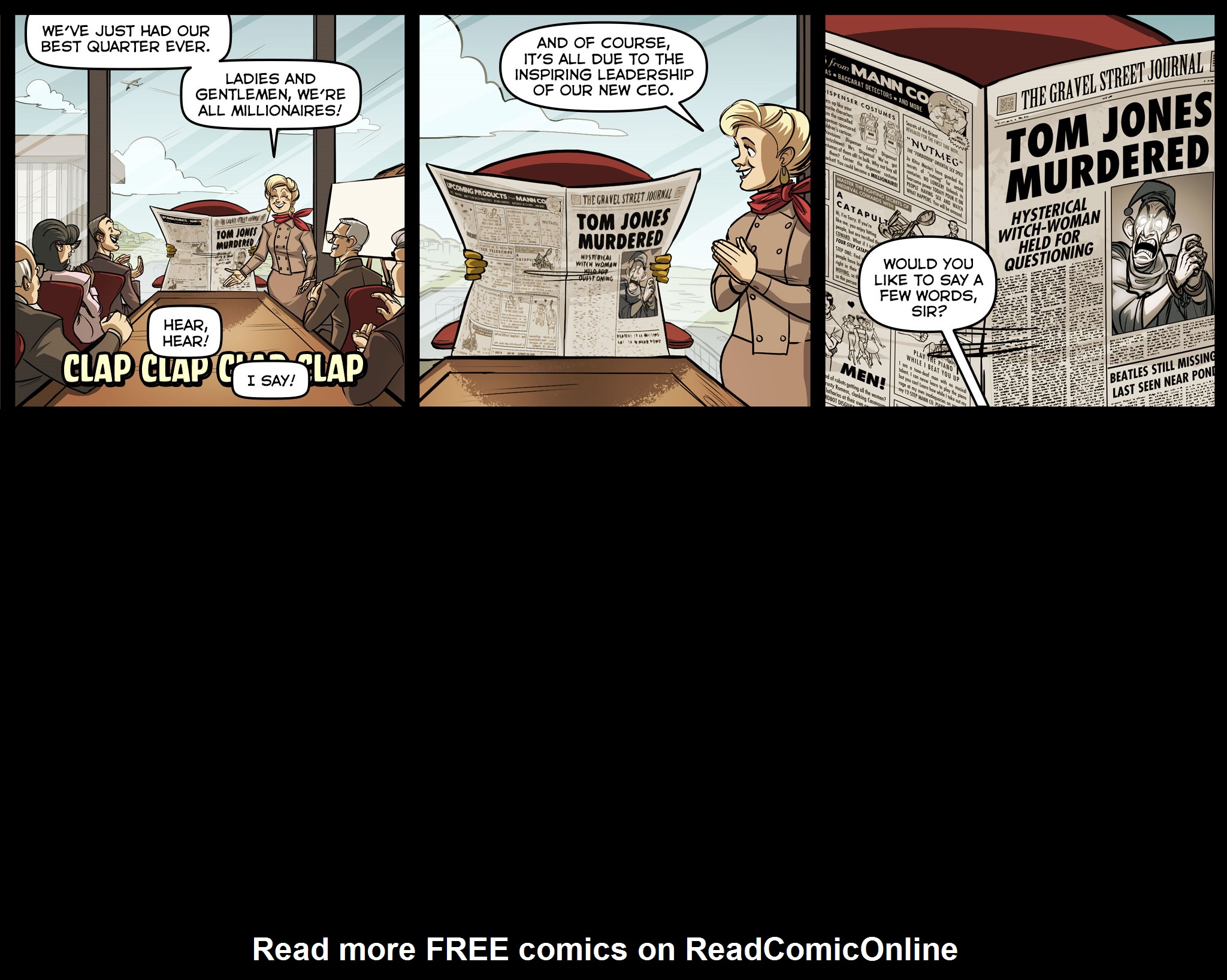 Read online Team Fortress 2 comic -  Issue #1 - 45