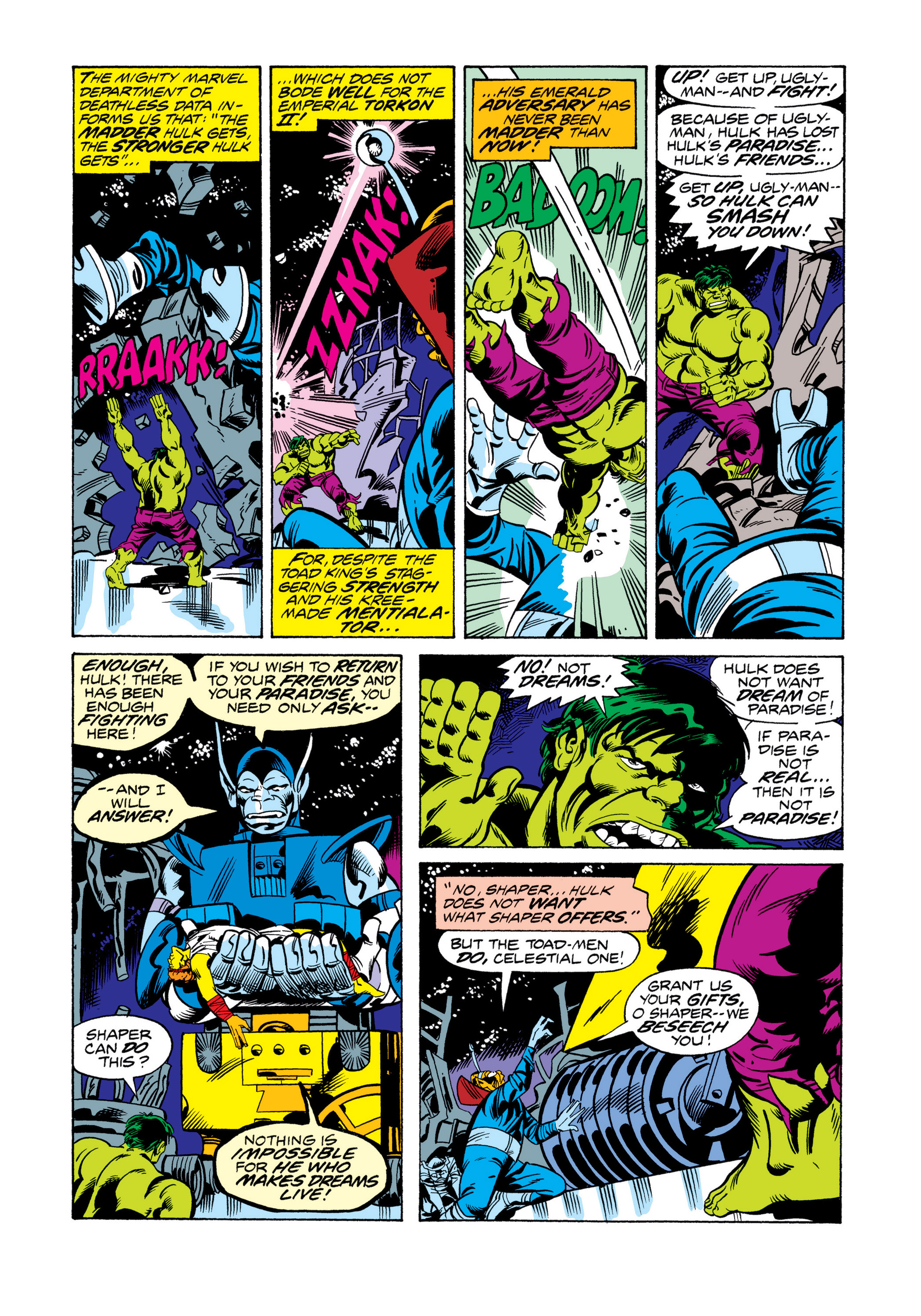 Read online Marvel Masterworks: The Incredible Hulk comic -  Issue # TPB 11 (Part 2) - 56
