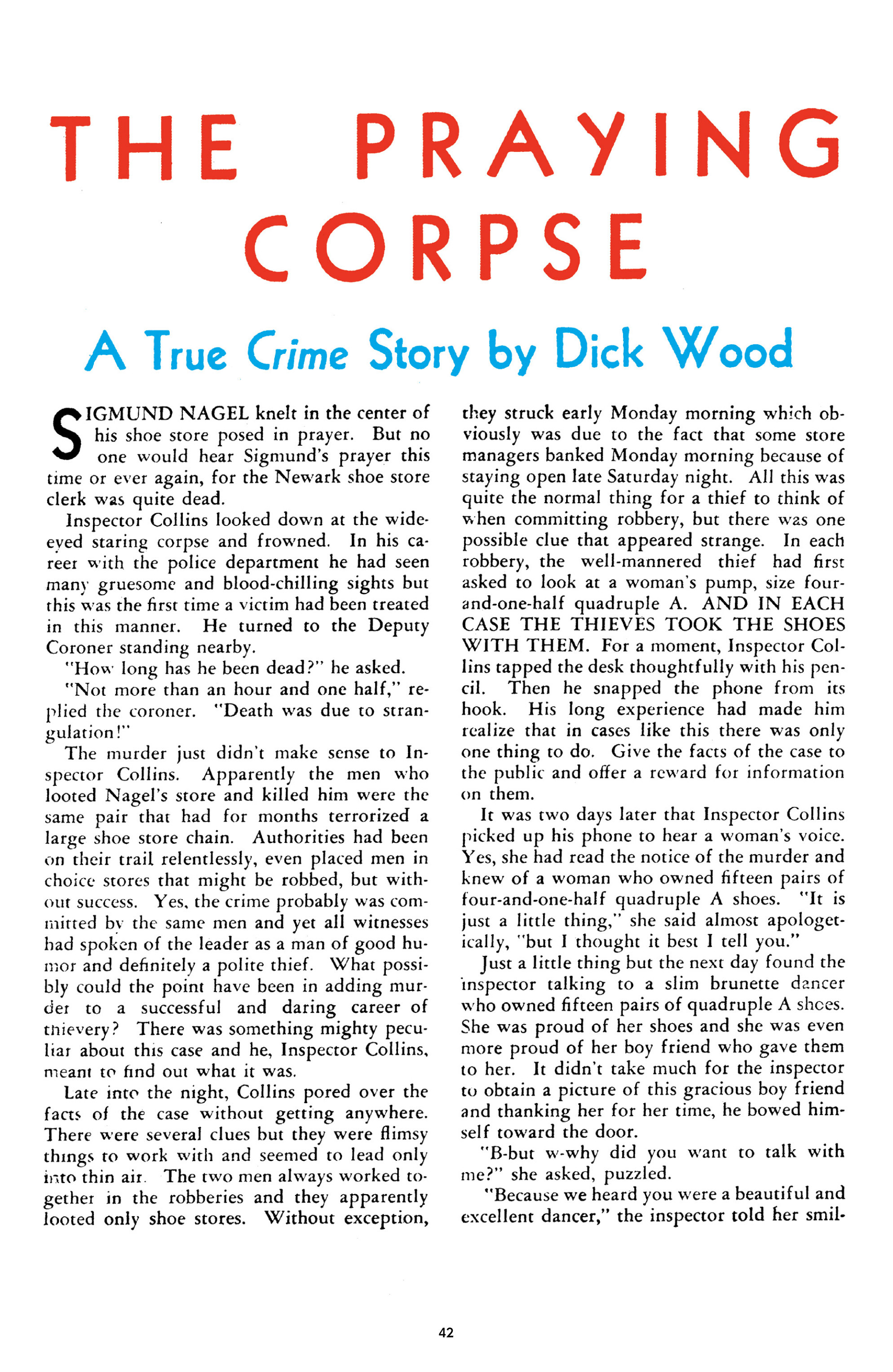 Read online Crime Does Not Pay Archives comic -  Issue # TPB 3 (Part 1) - 42