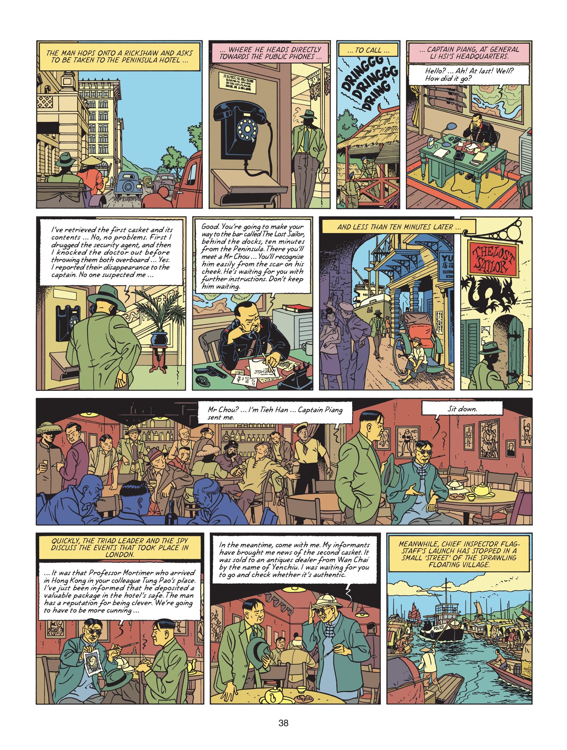 Read online Blake & Mortimer comic -  Issue #25 - 40