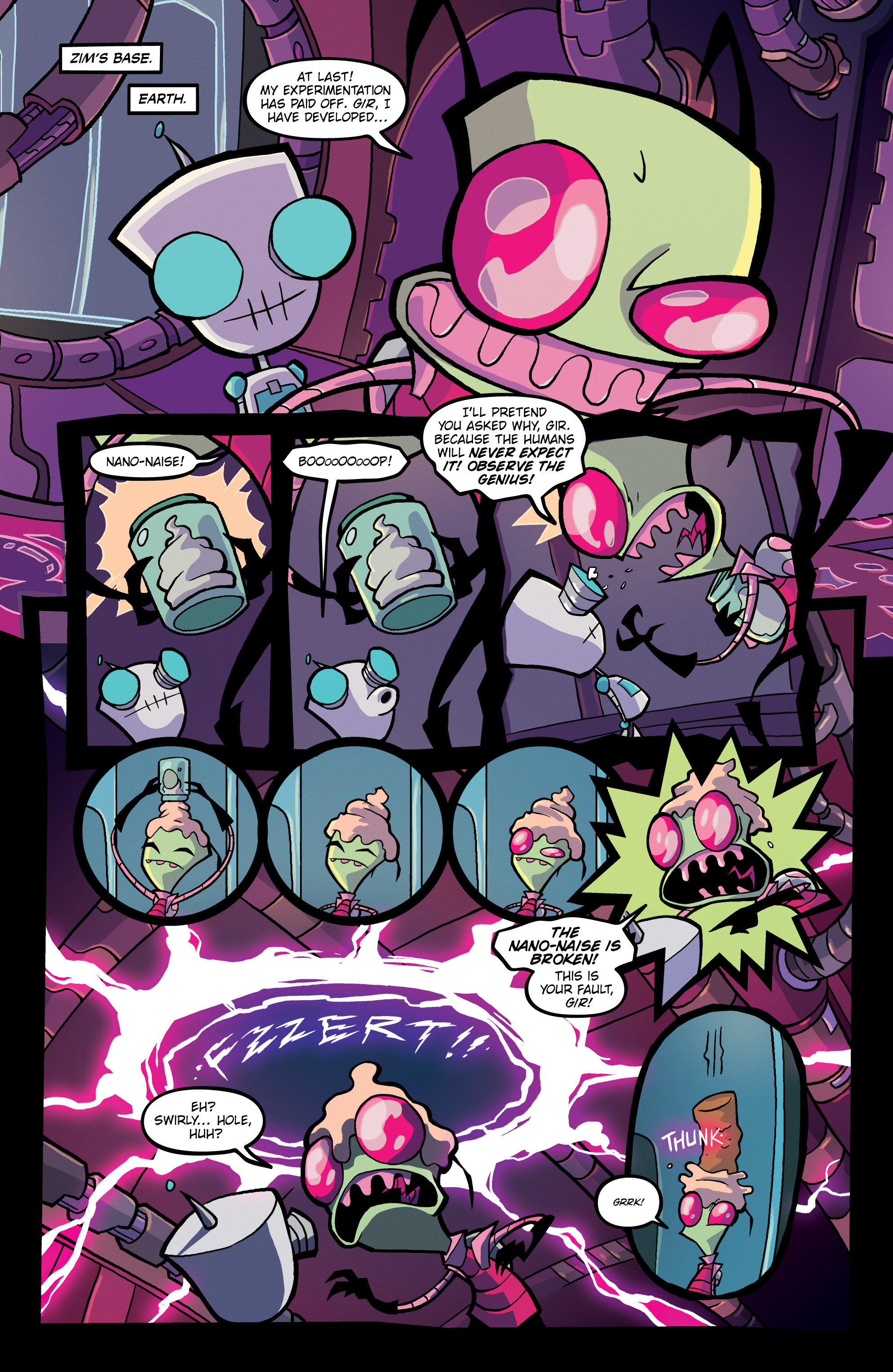 Read online Invader Zim comic -  Issue #4 - 5