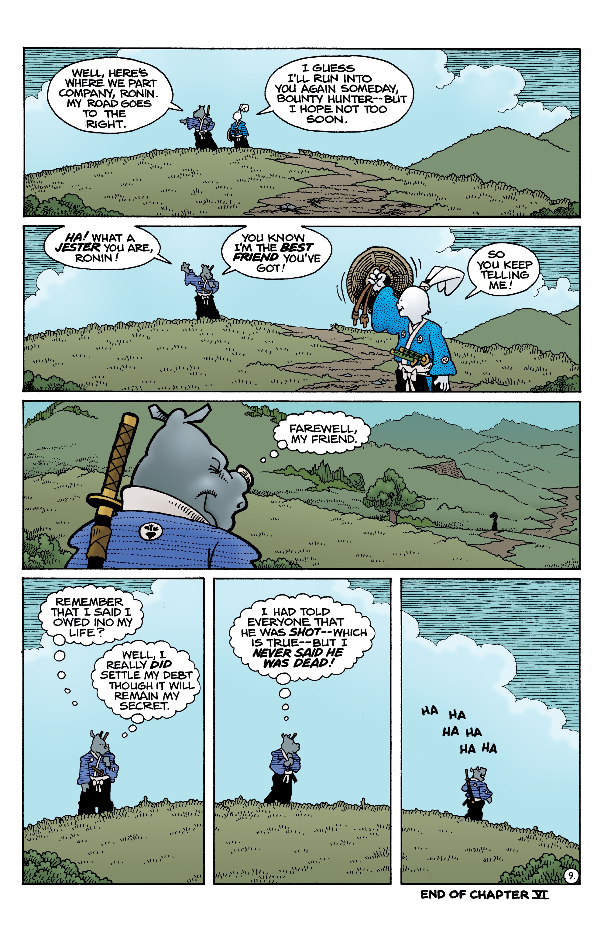 Read online Usagi Yojimbo: The Dragon Bellow Conspiracy comic -  Issue #6 - 11