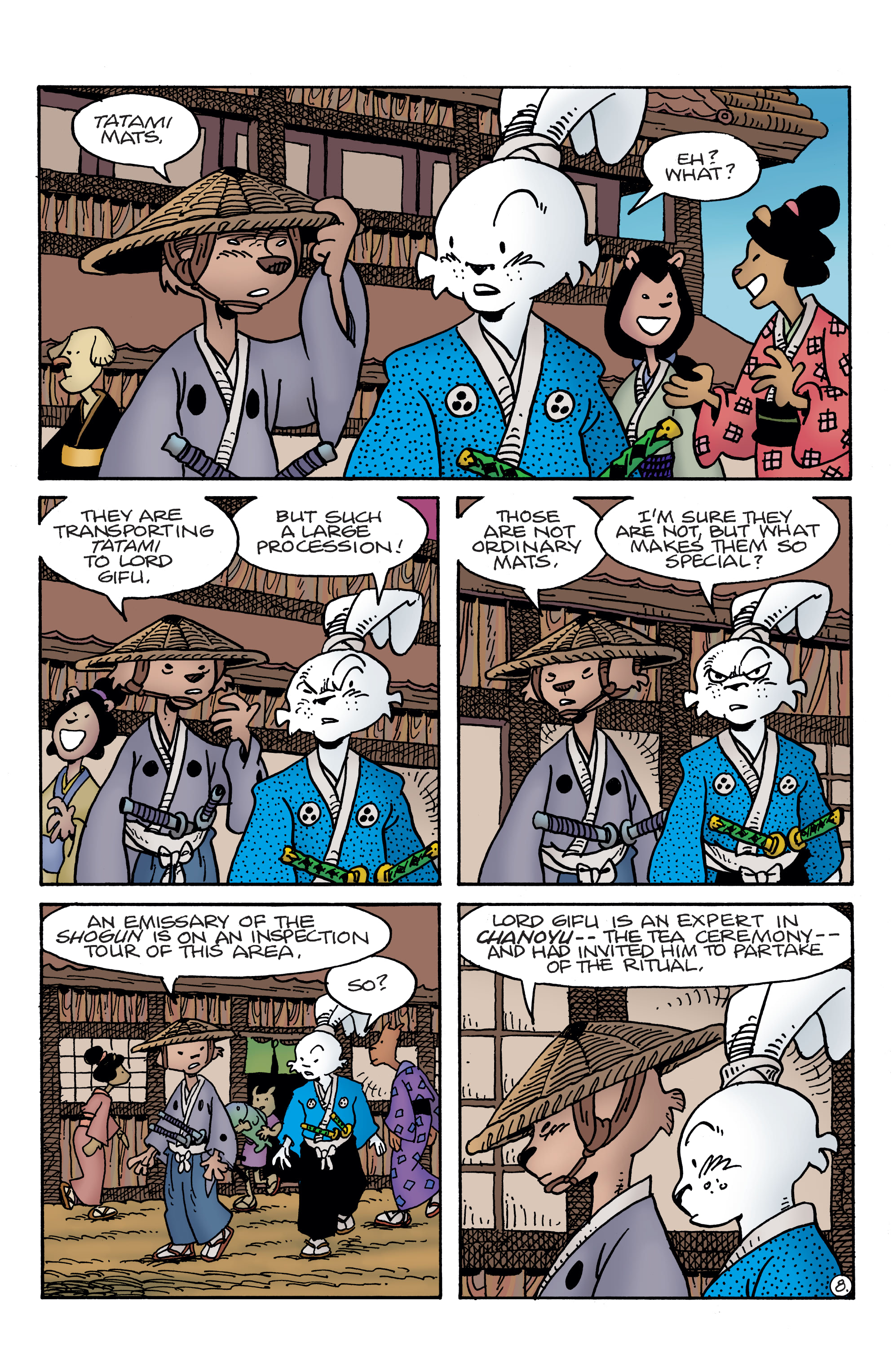 Read online Usagi Yojimbo (2019) comic -  Issue #8 - 10